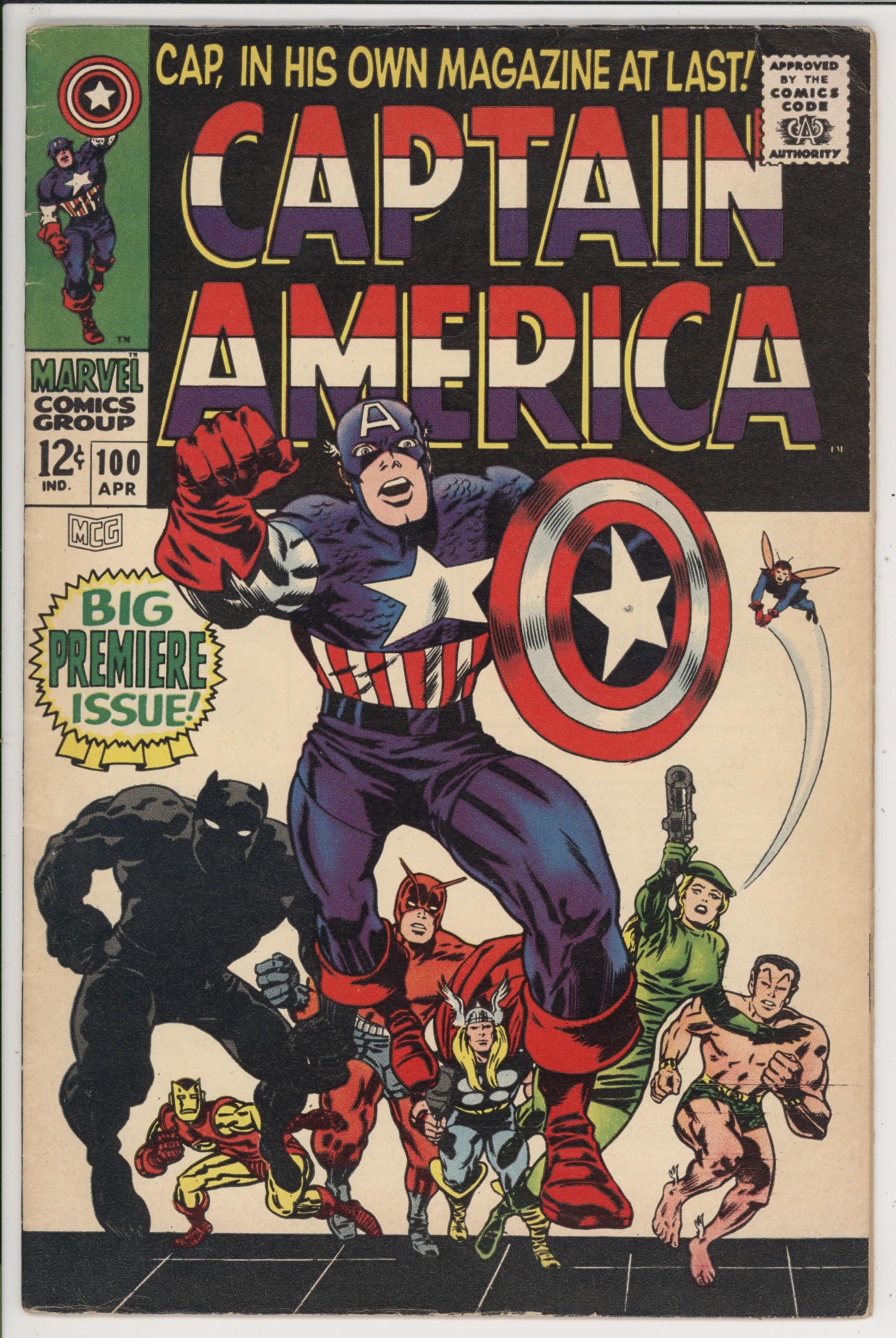 Captain America #100