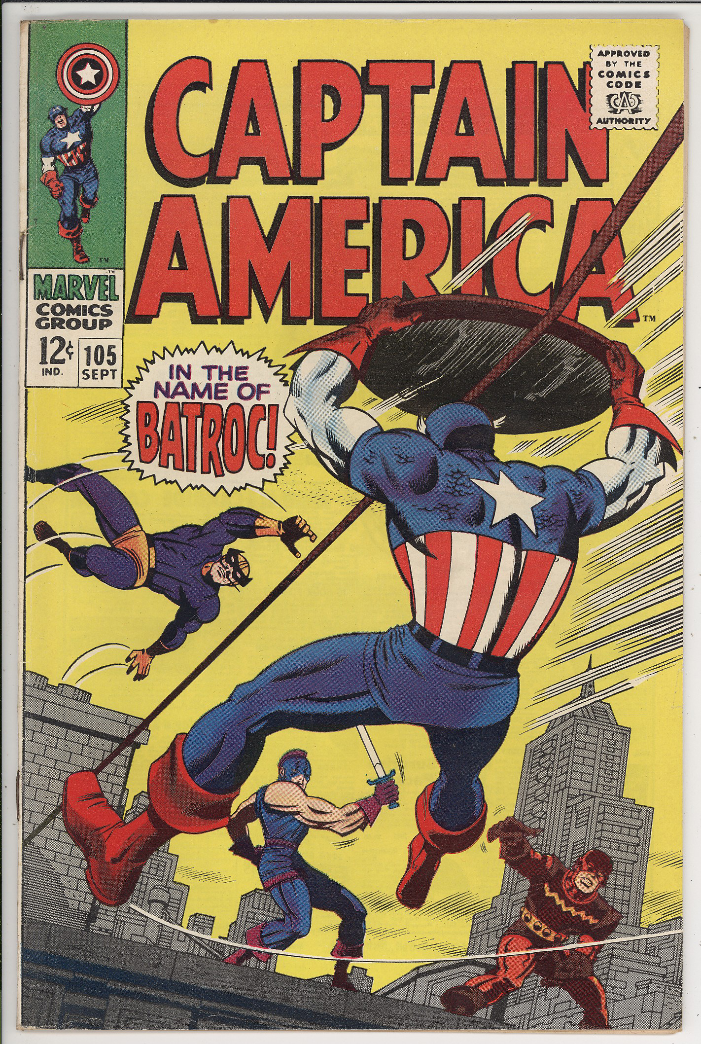 Captain America #105