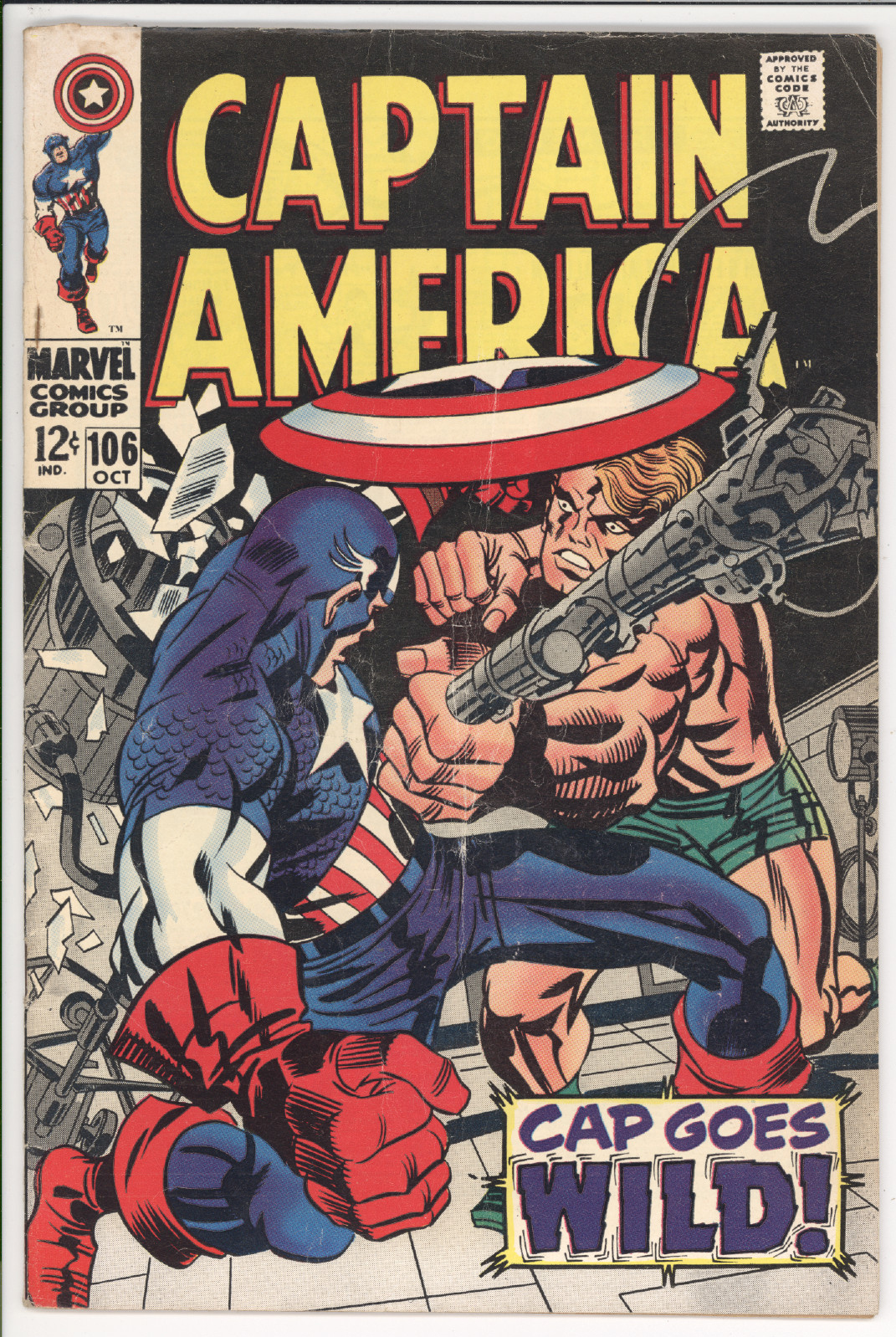 Captain America #106