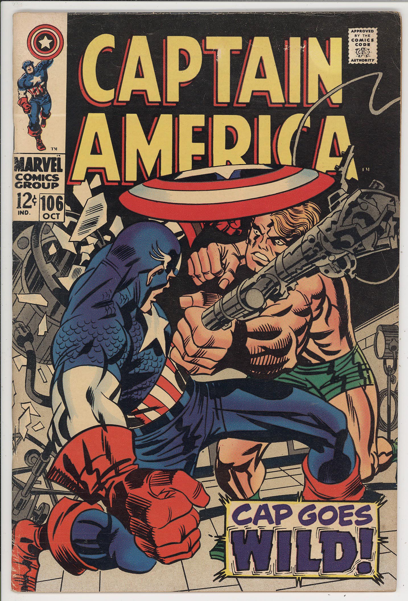Captain America #106