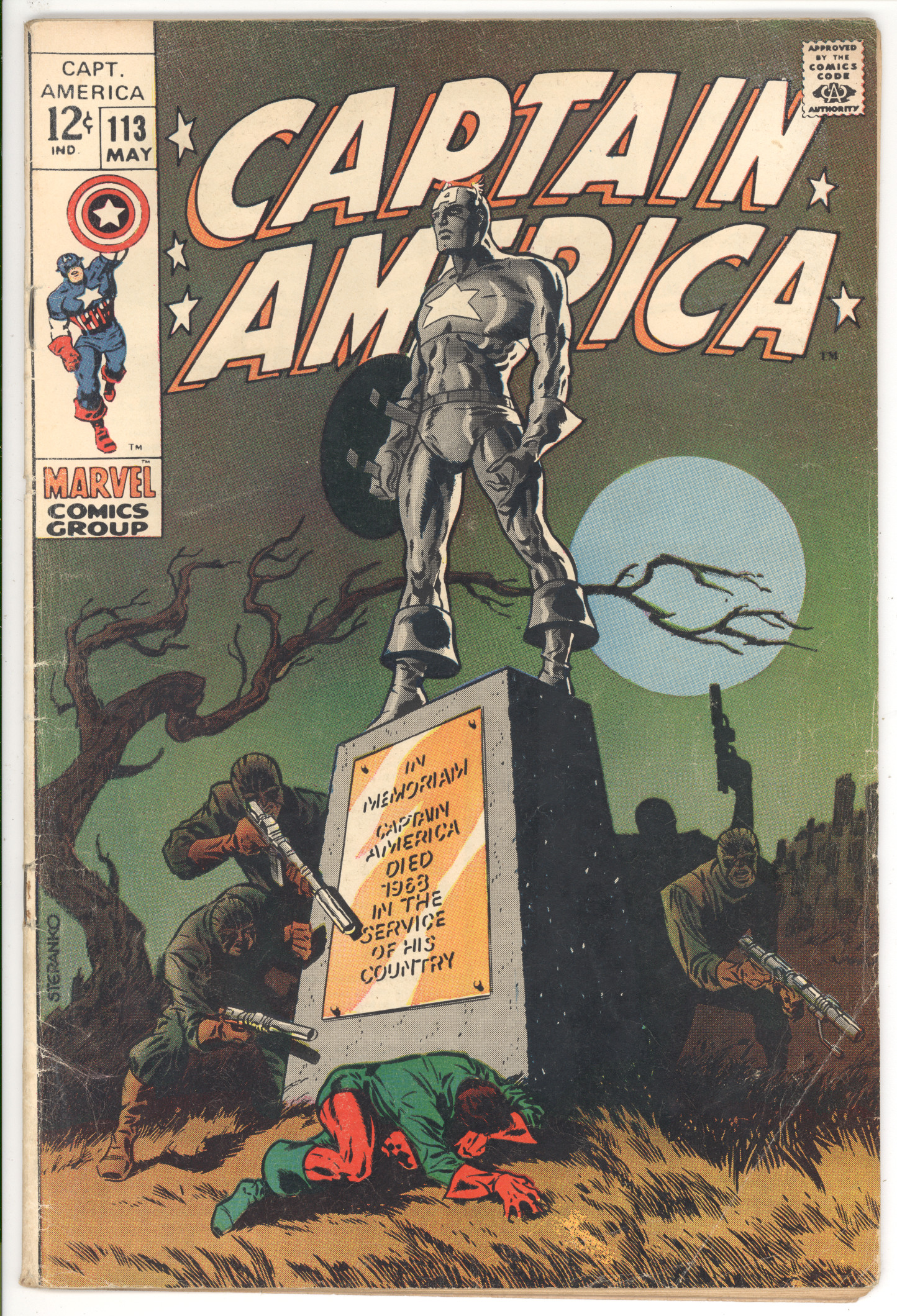 Captain America #113