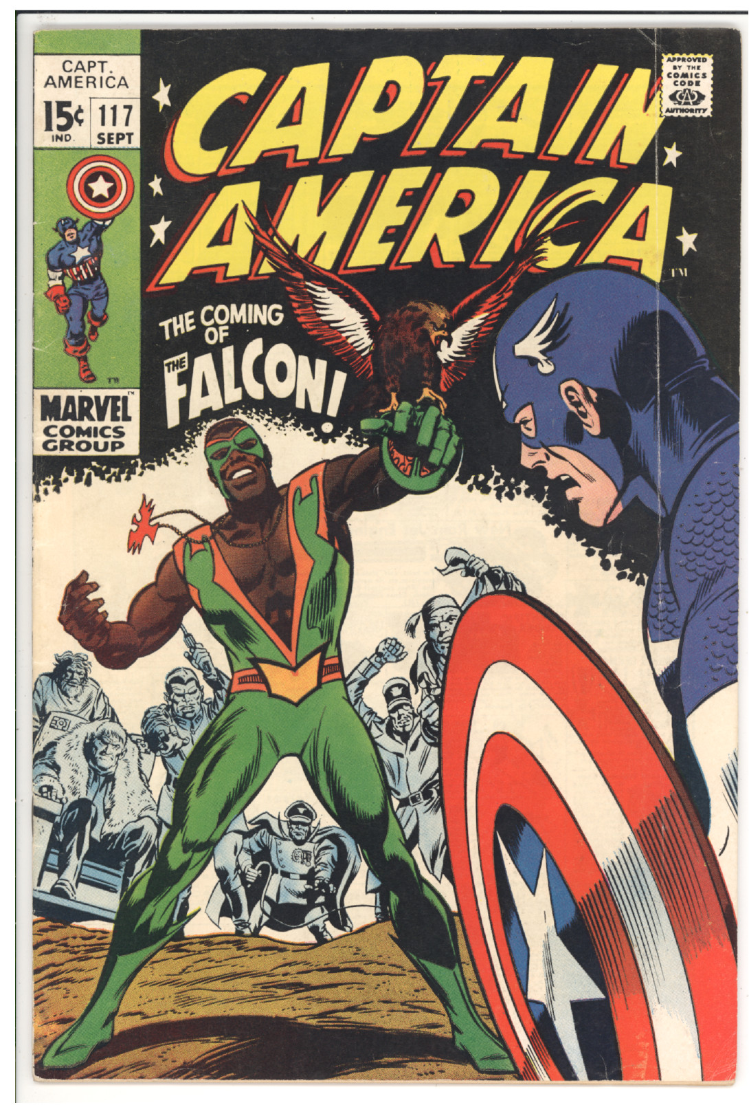 Captain America #117 front