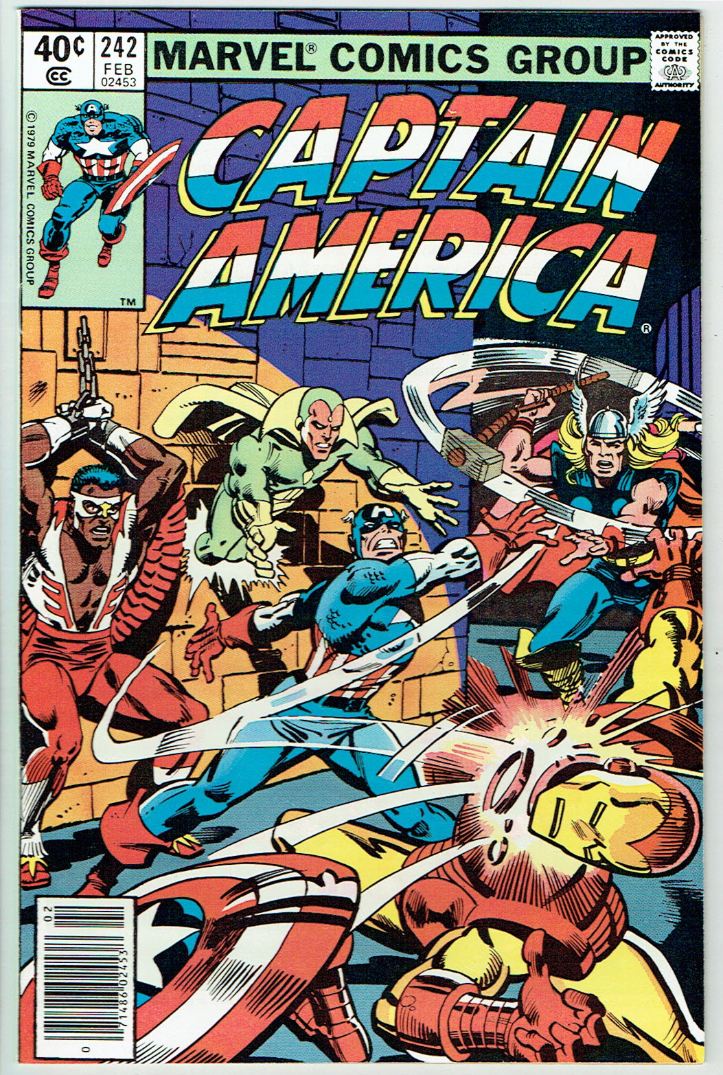 Captain America #242