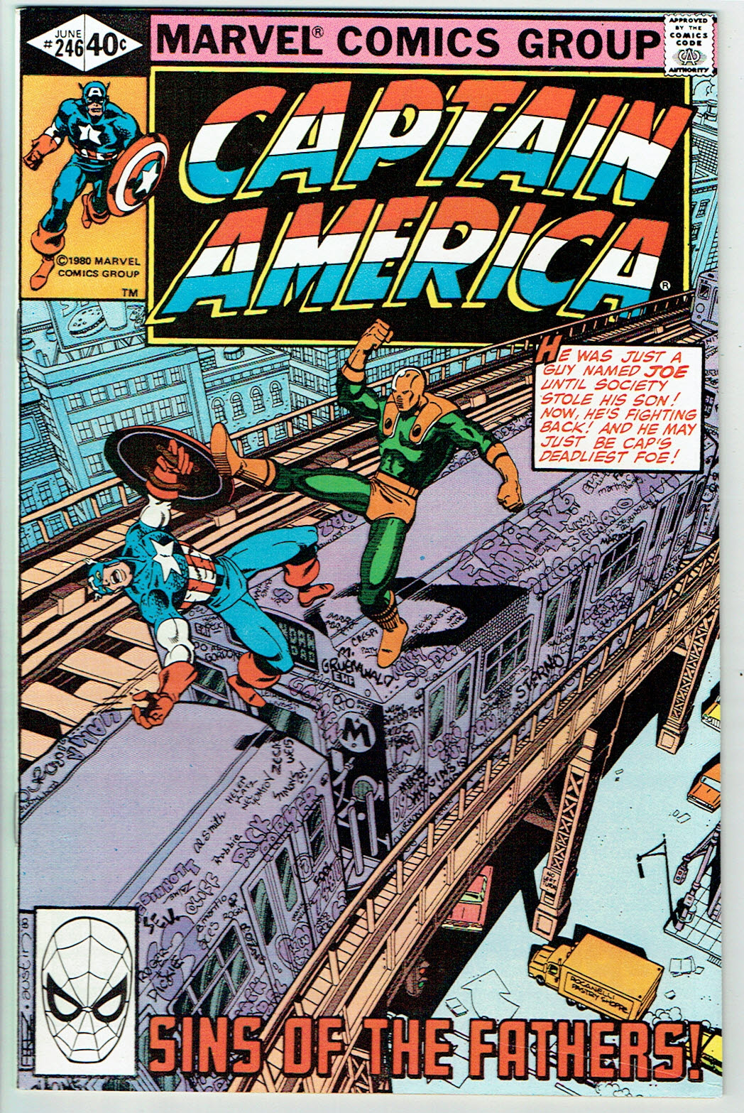 Captain America #246