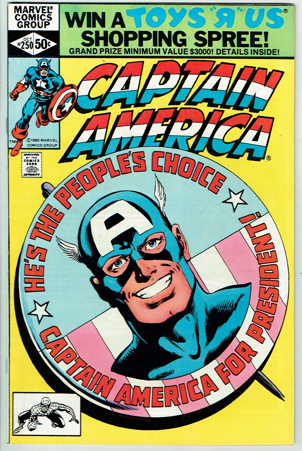 Captain America #250