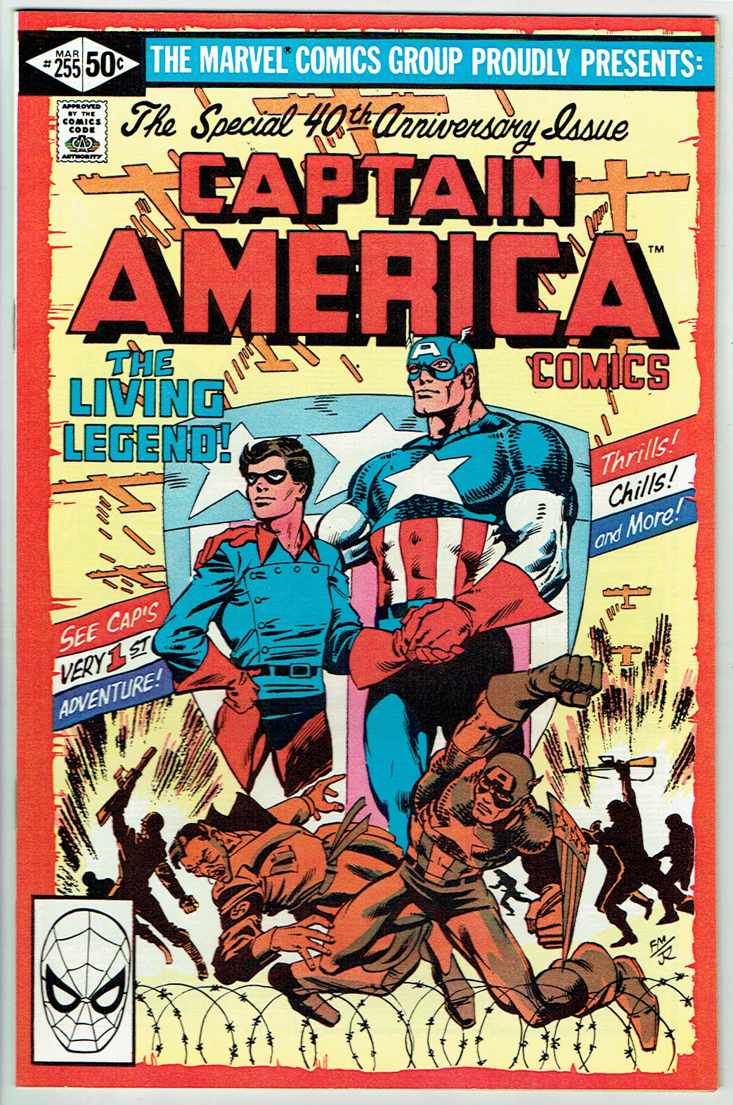 Captain America #255