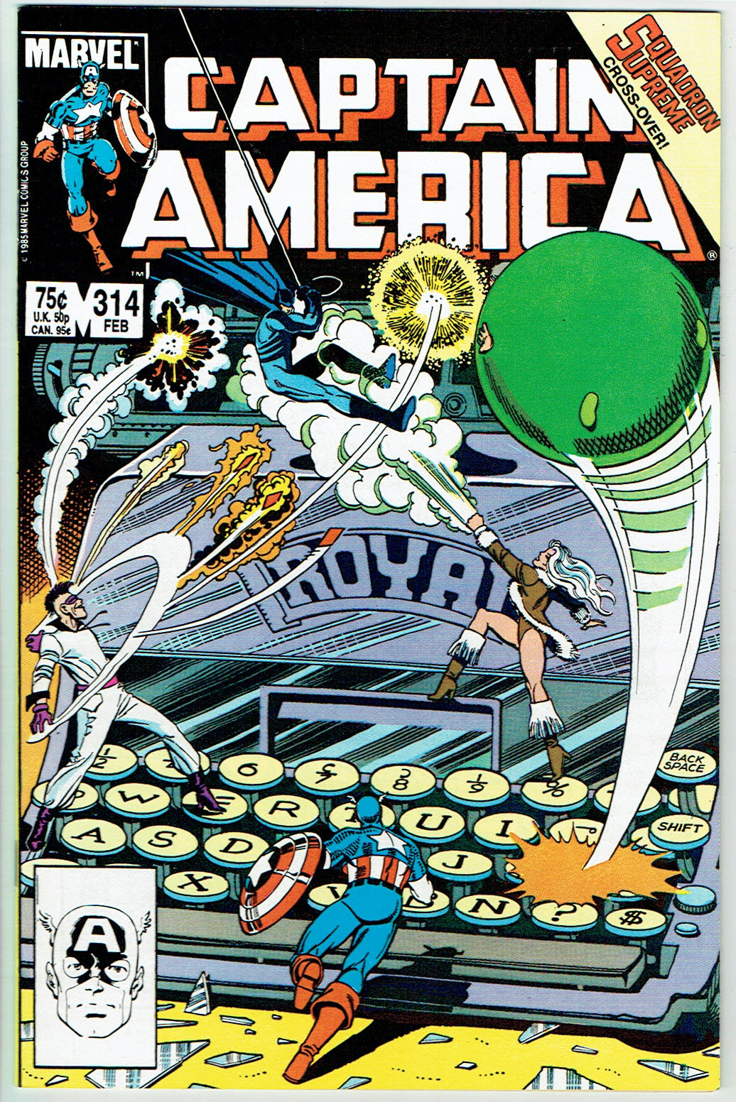 Captain America #314