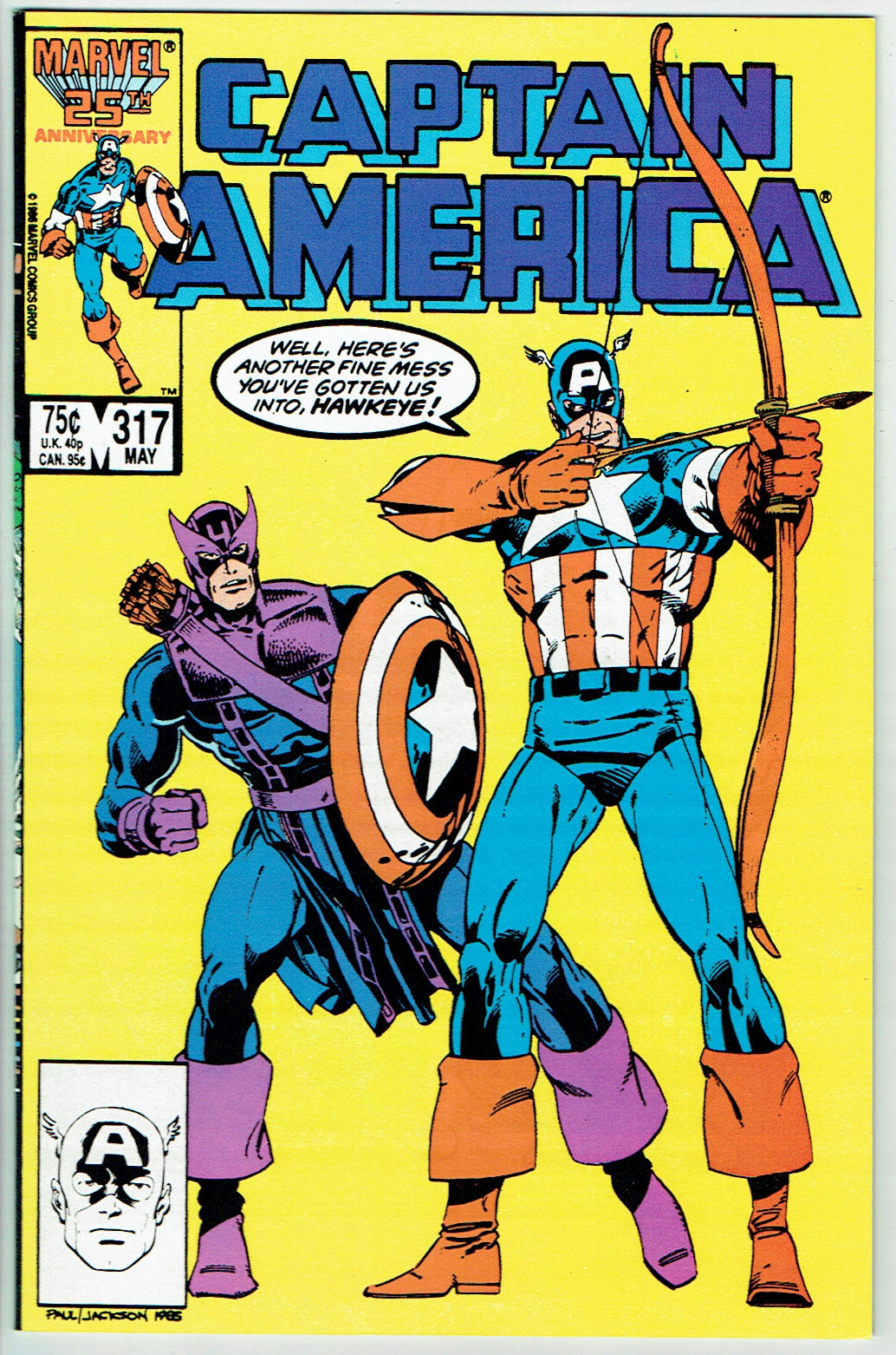 Captain America #317
