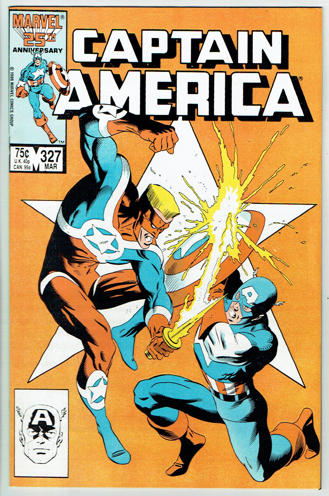 Captain America #327