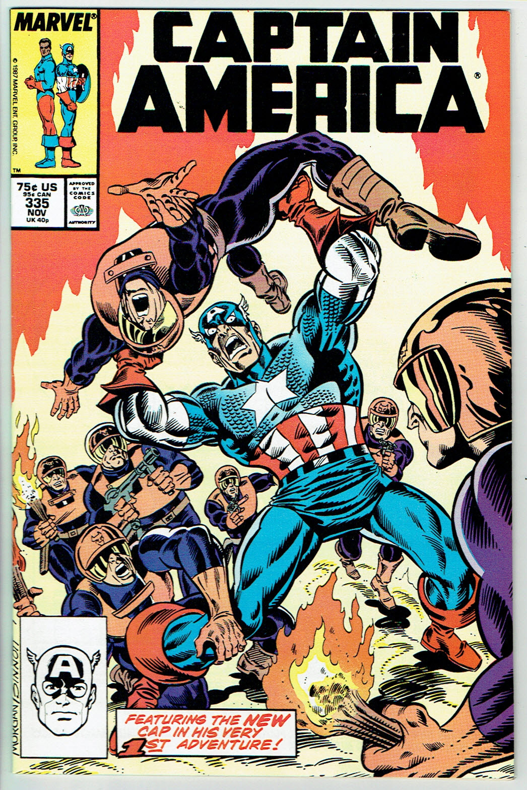 Captain America #335