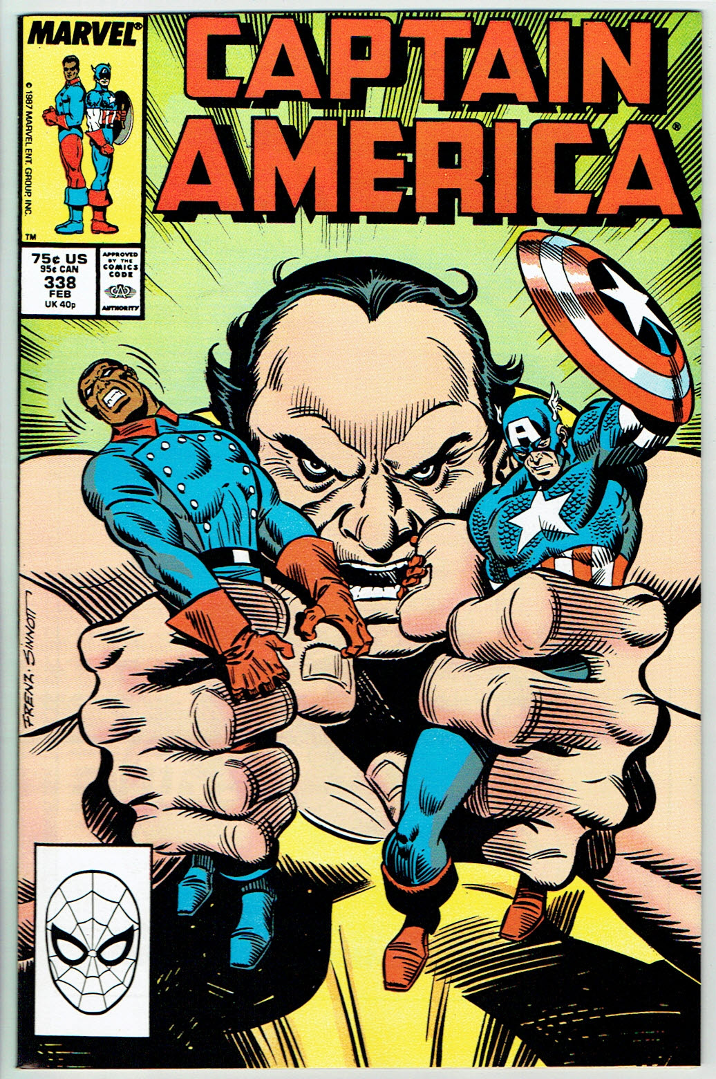 Captain America #338