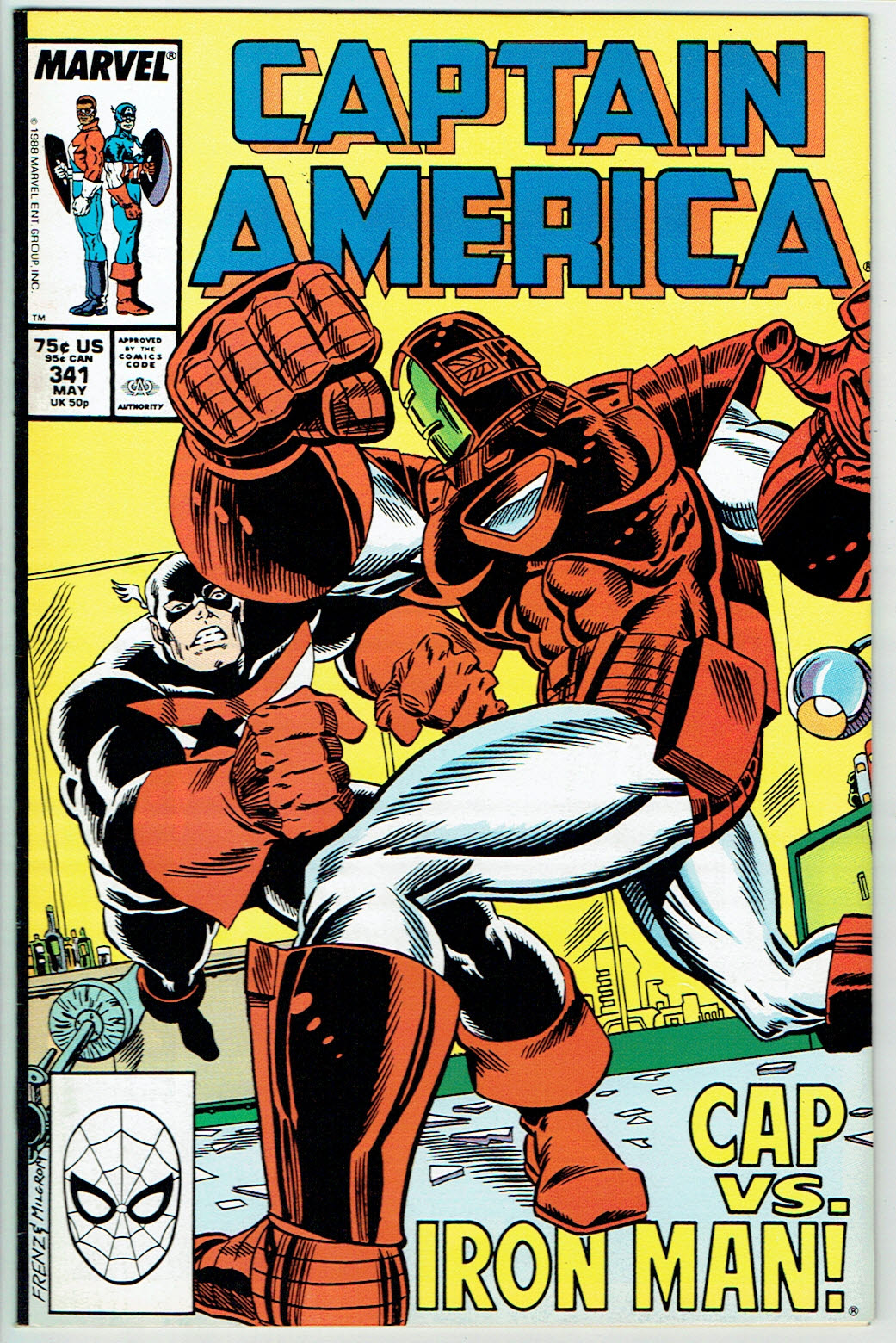Captain America #341