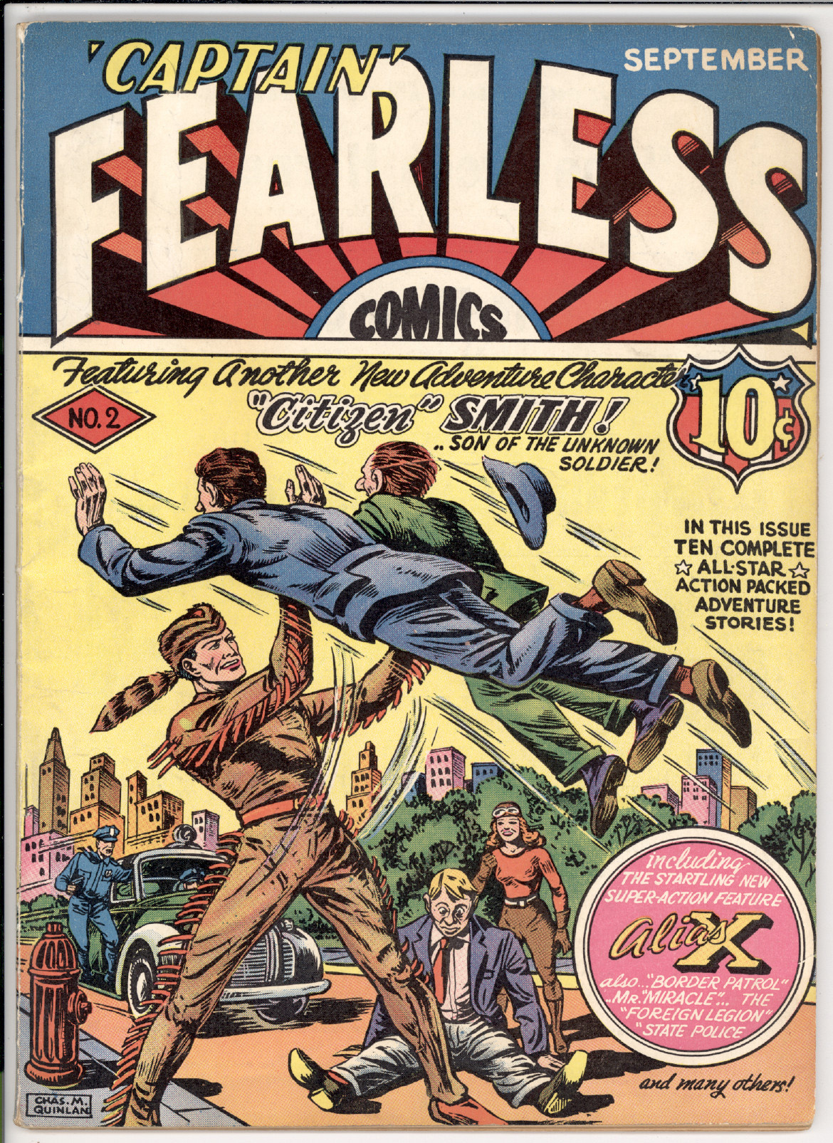 Captain Fearless   #2