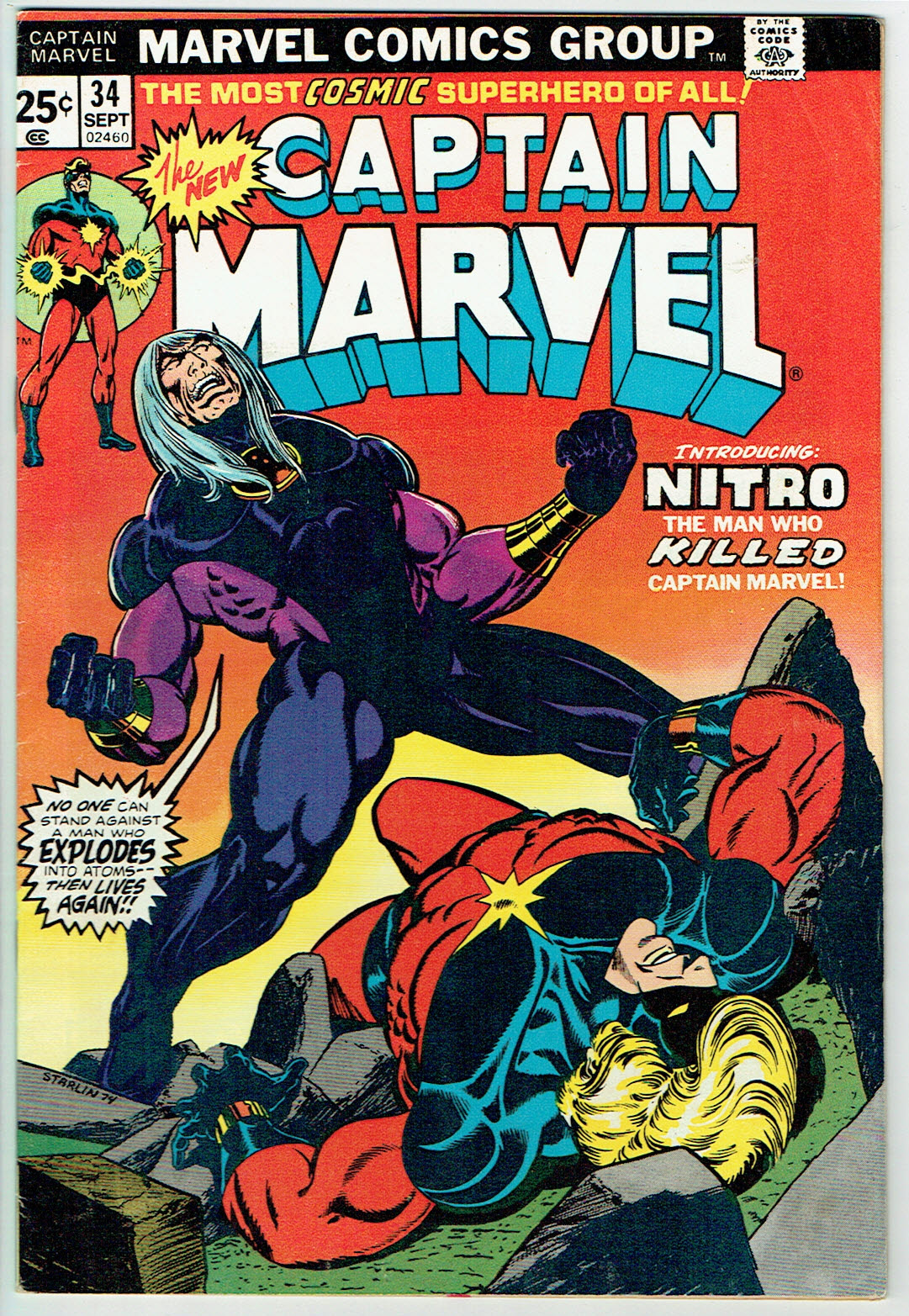 Captain Marvel  #34