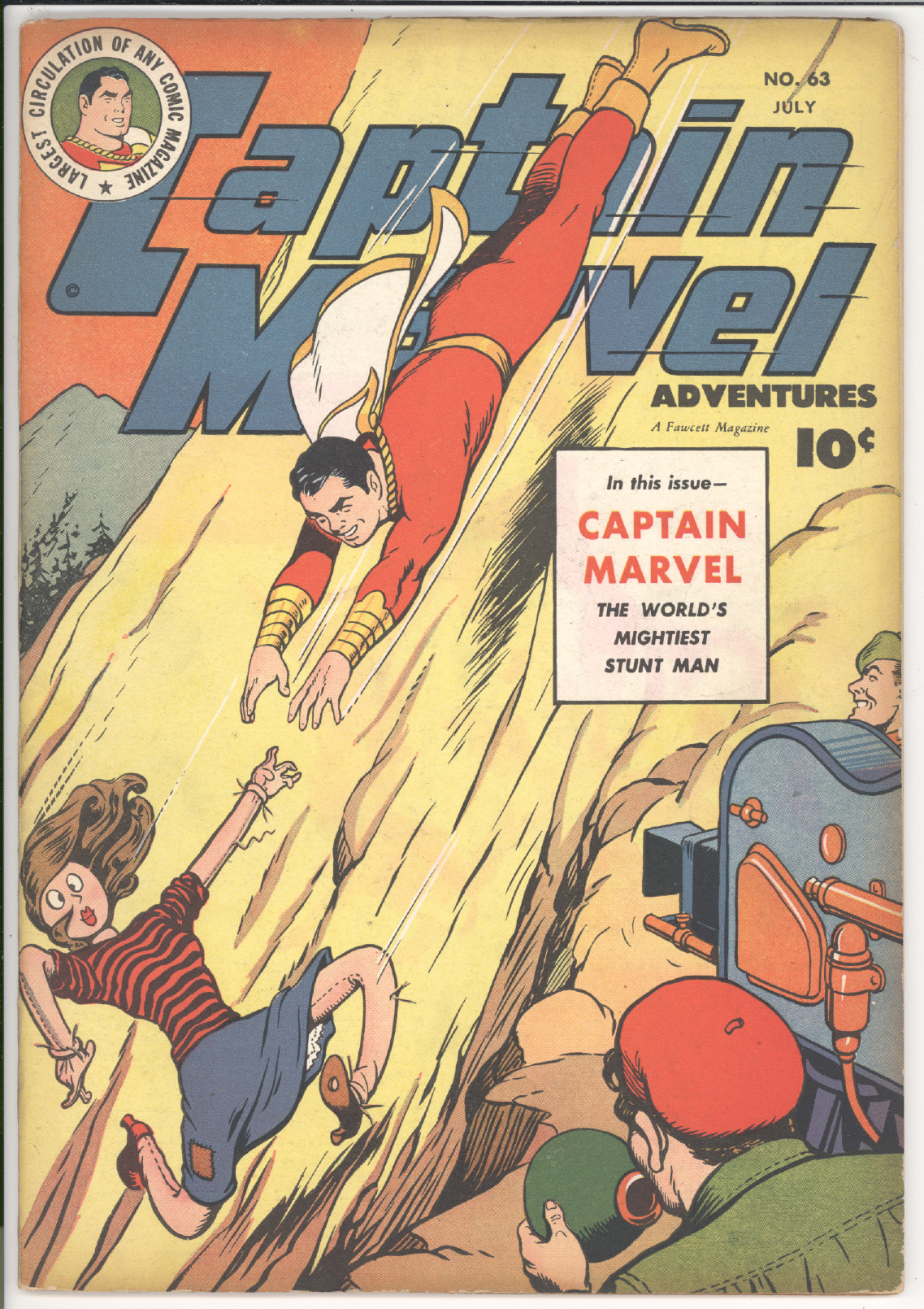 Captain Marvel Adventures #63 front