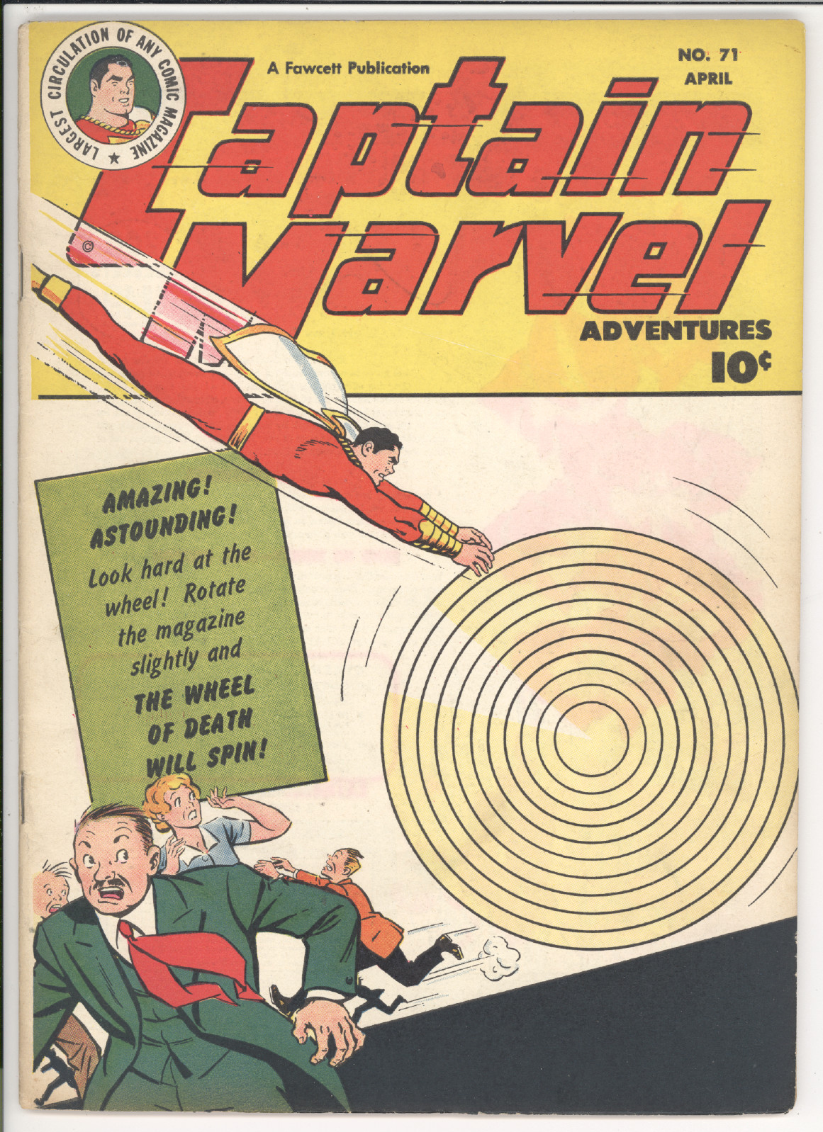 Captain Marvel Adventures #71 front
