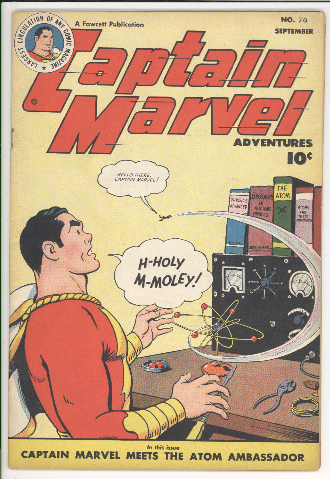 Captain Marvel Adventures #76 in 6.0 front