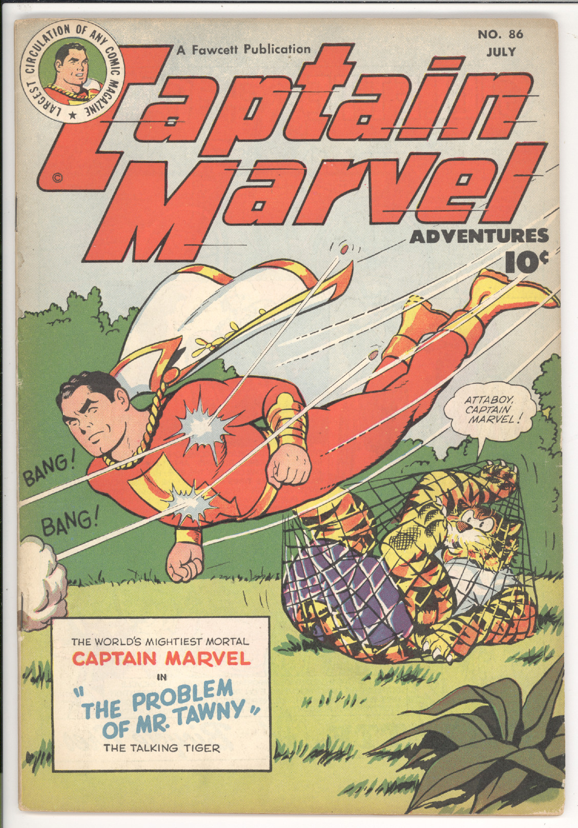 Captain Marvel Adventures #86 front