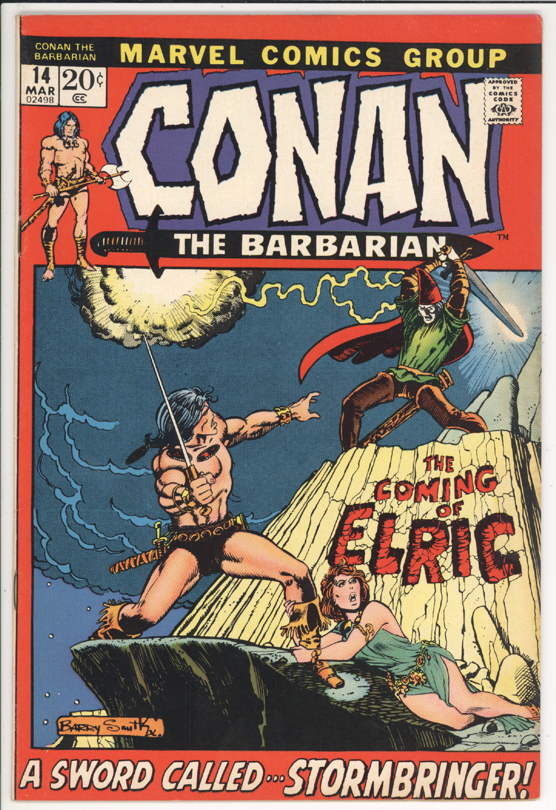 Conan The Barbarian #14 front