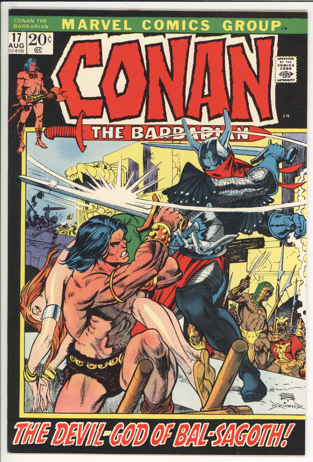 Conan The Barbarian #17 front