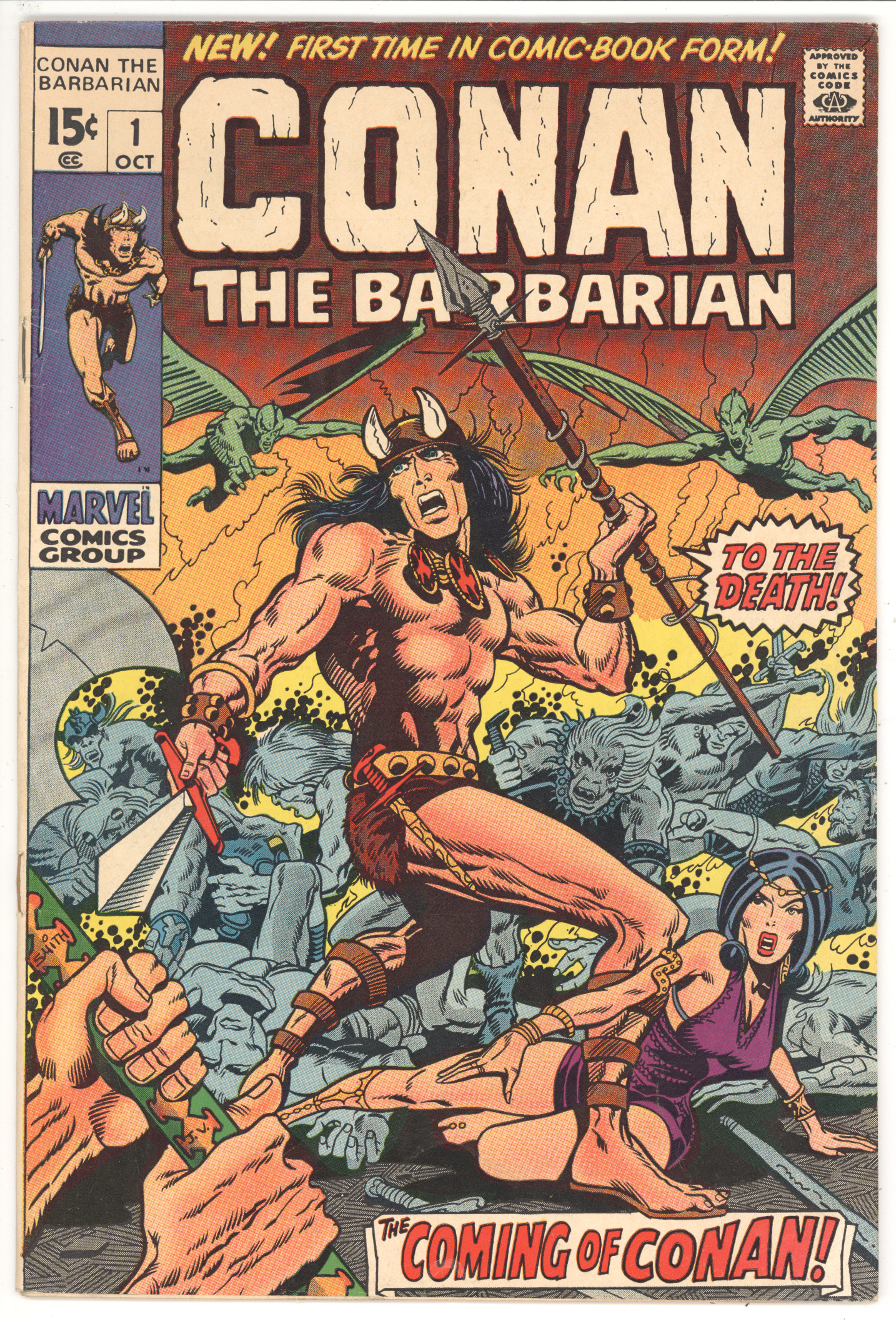 Conan The Barbarian #1 front