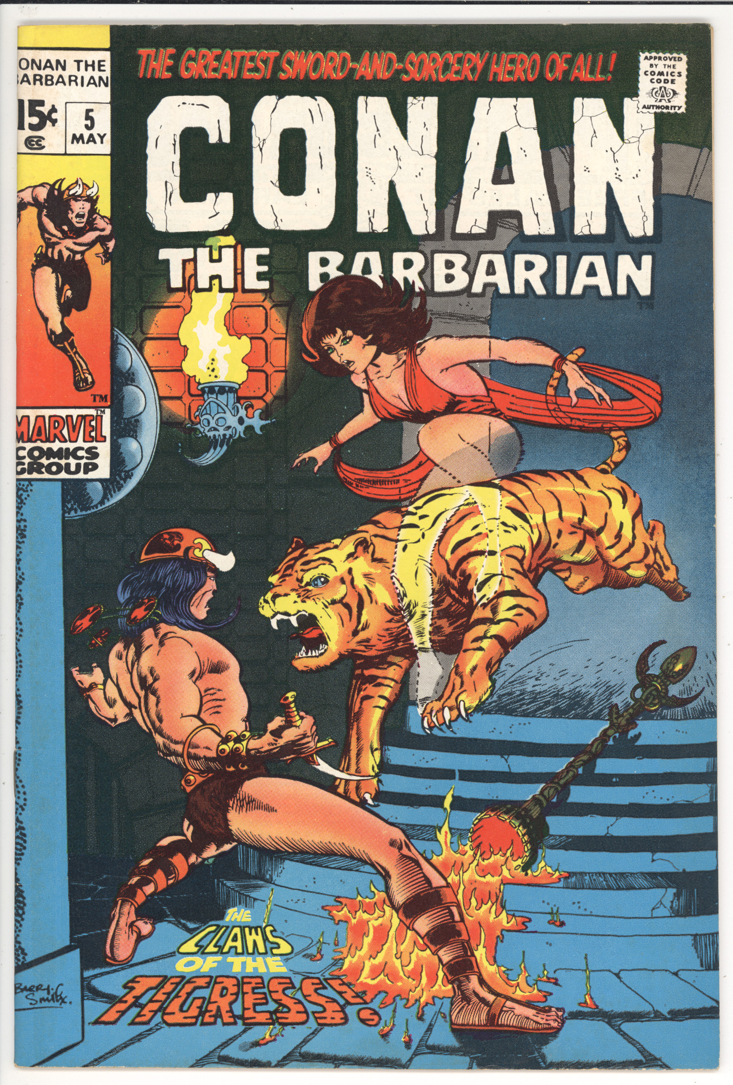 Conan The Barbarian #5 front