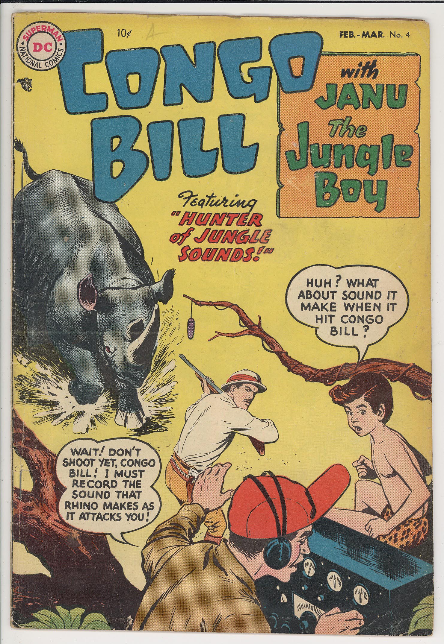 Congo Bill #4 Congo Bill #4
