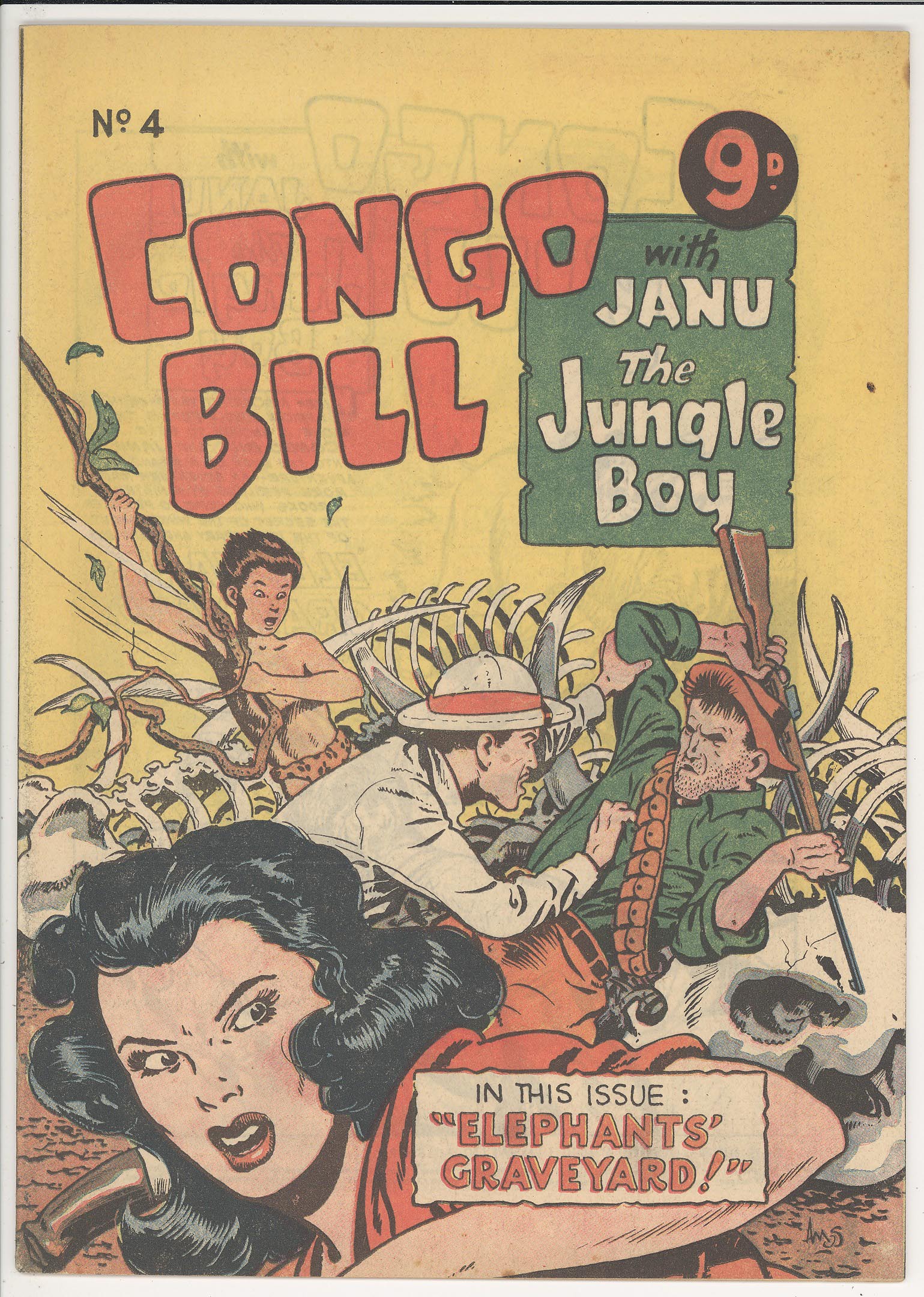 Congo Bill #4 Congo Bill #4