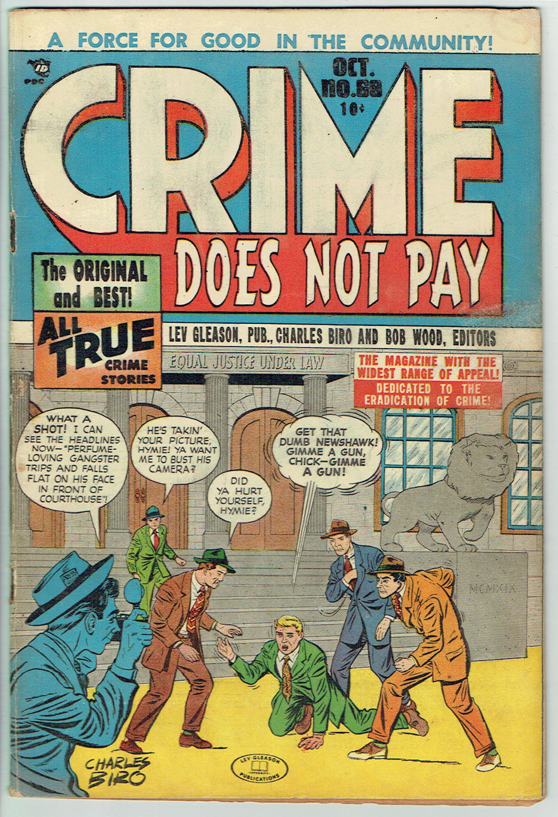 Crime Does Not Pay  #68