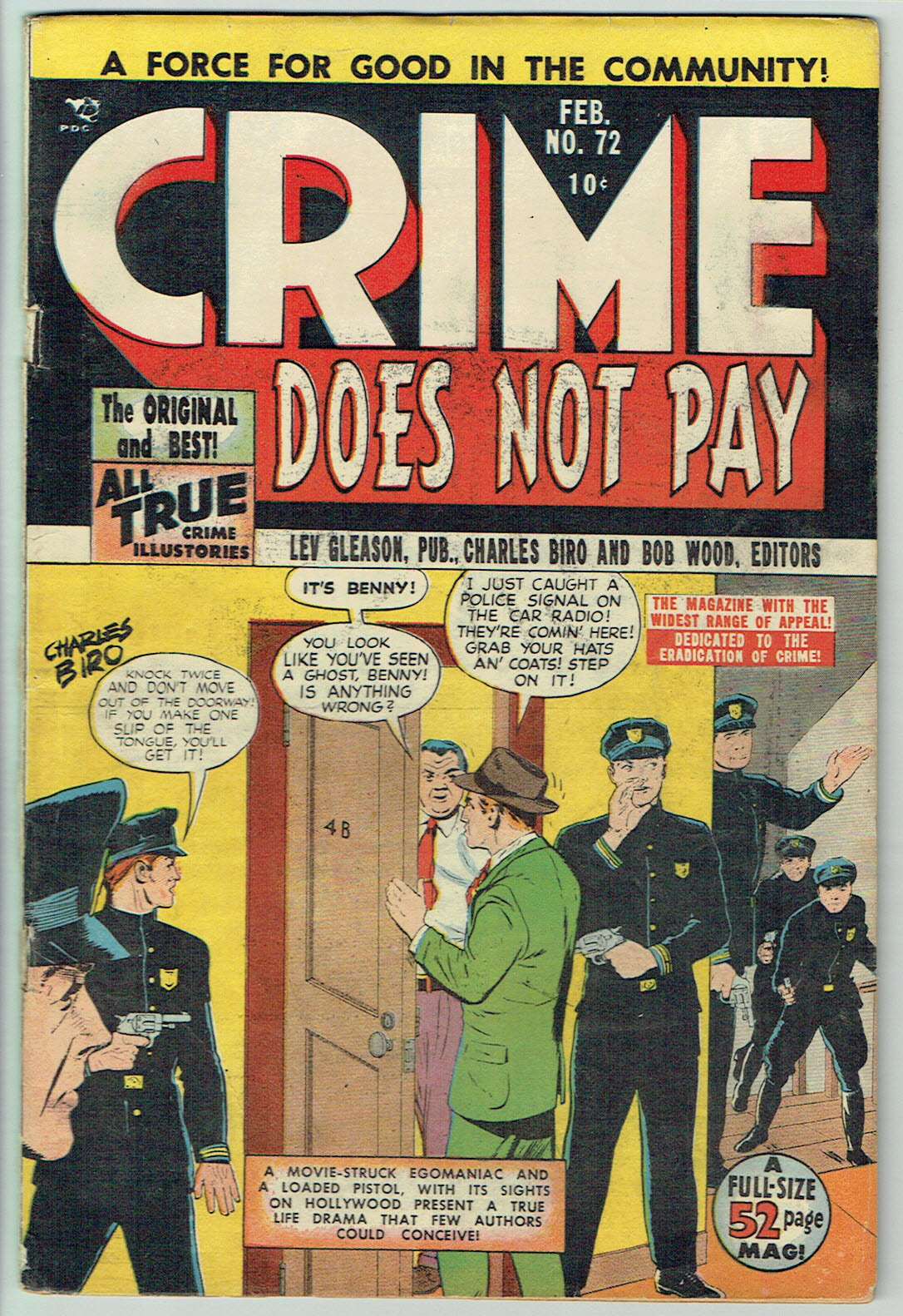 Crime Does Not Pay  #72