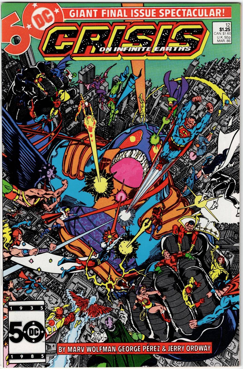 Crisis On Infinite Earths  #12