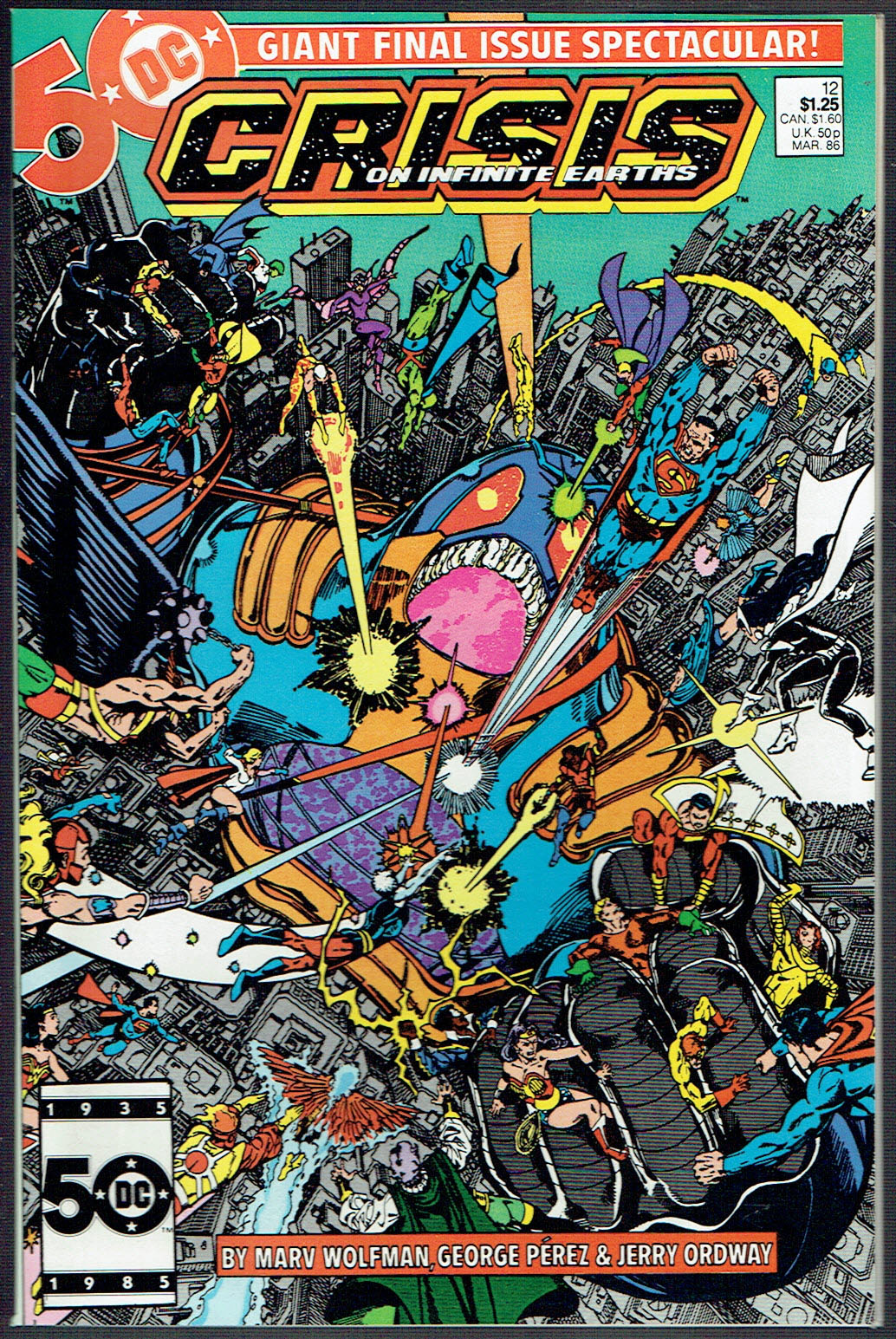 Crisis On Infinite Earths  #12