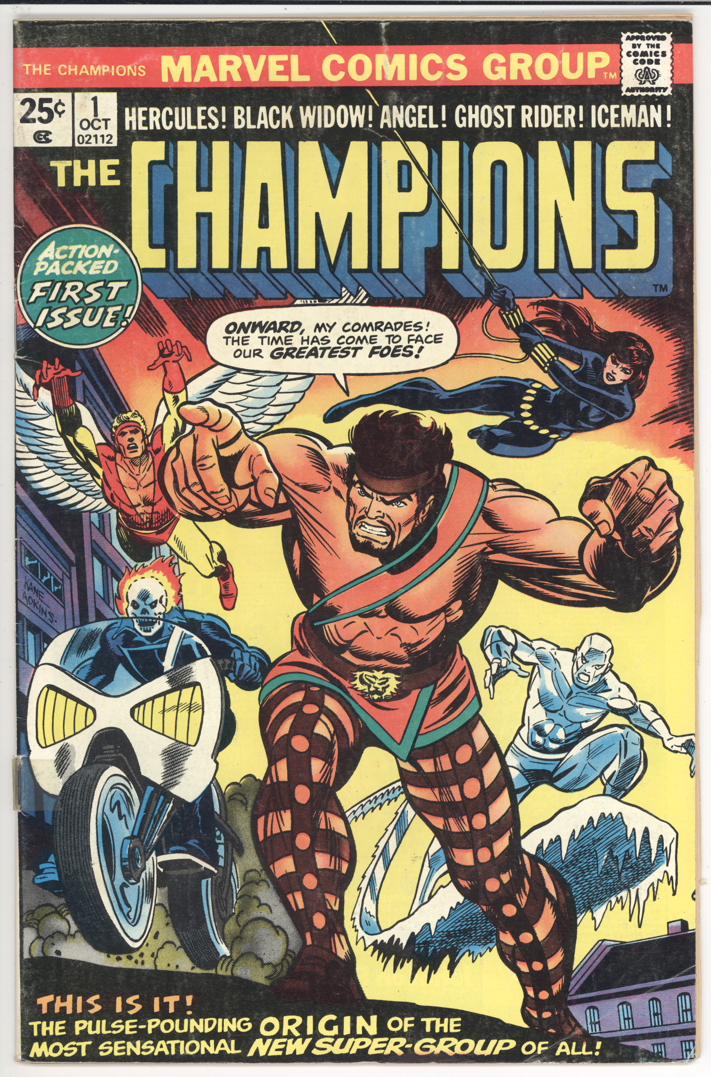 The Champions #1 front
