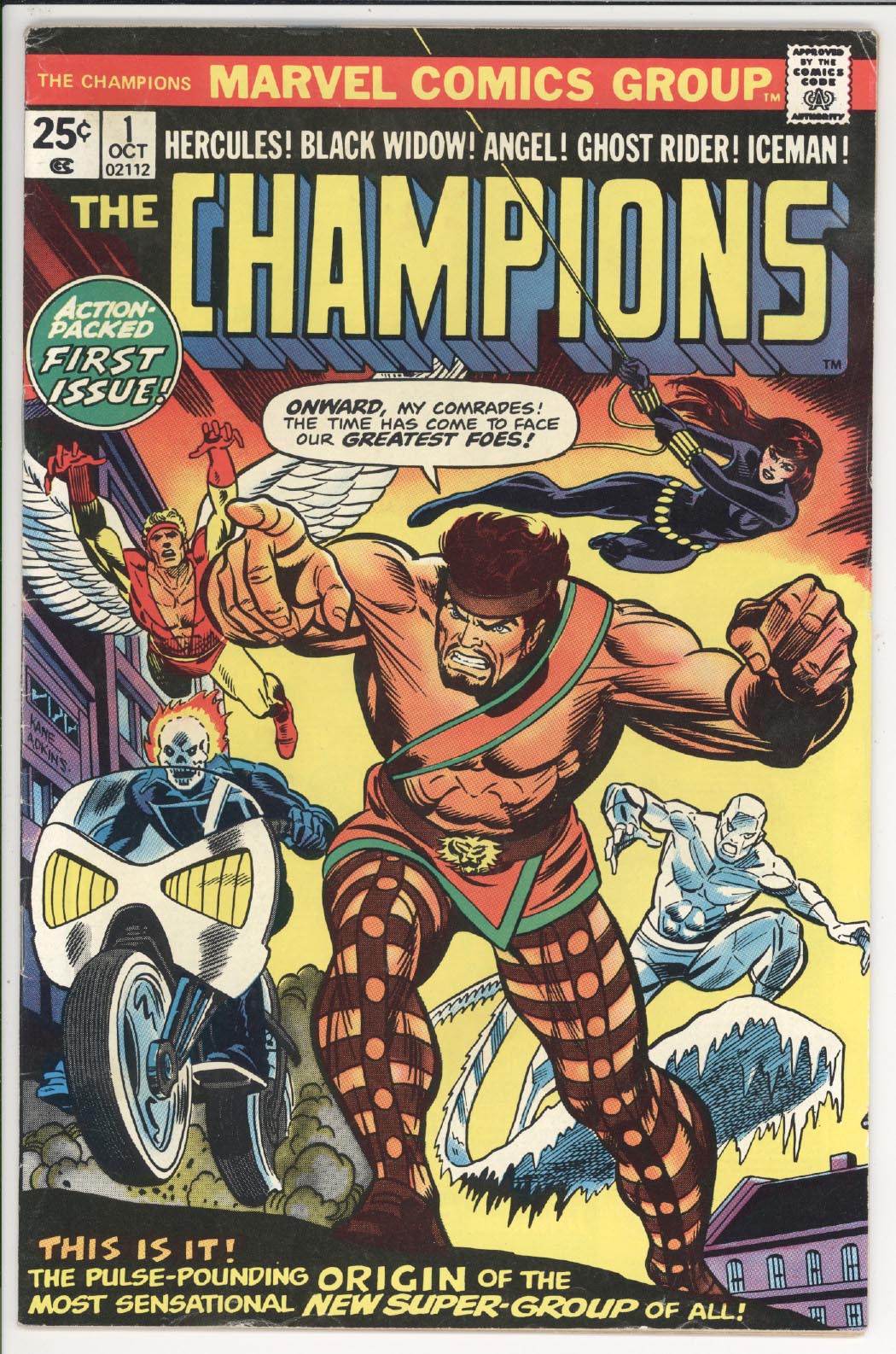 The Champions  #1 front