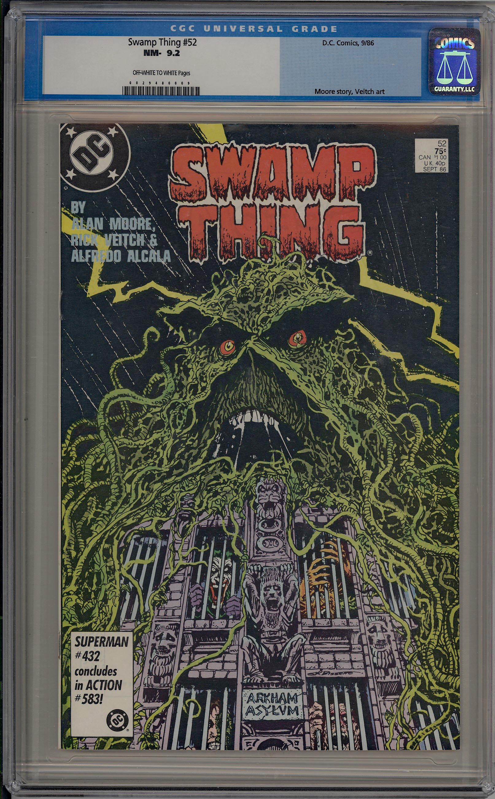 Swamp Thing  #52