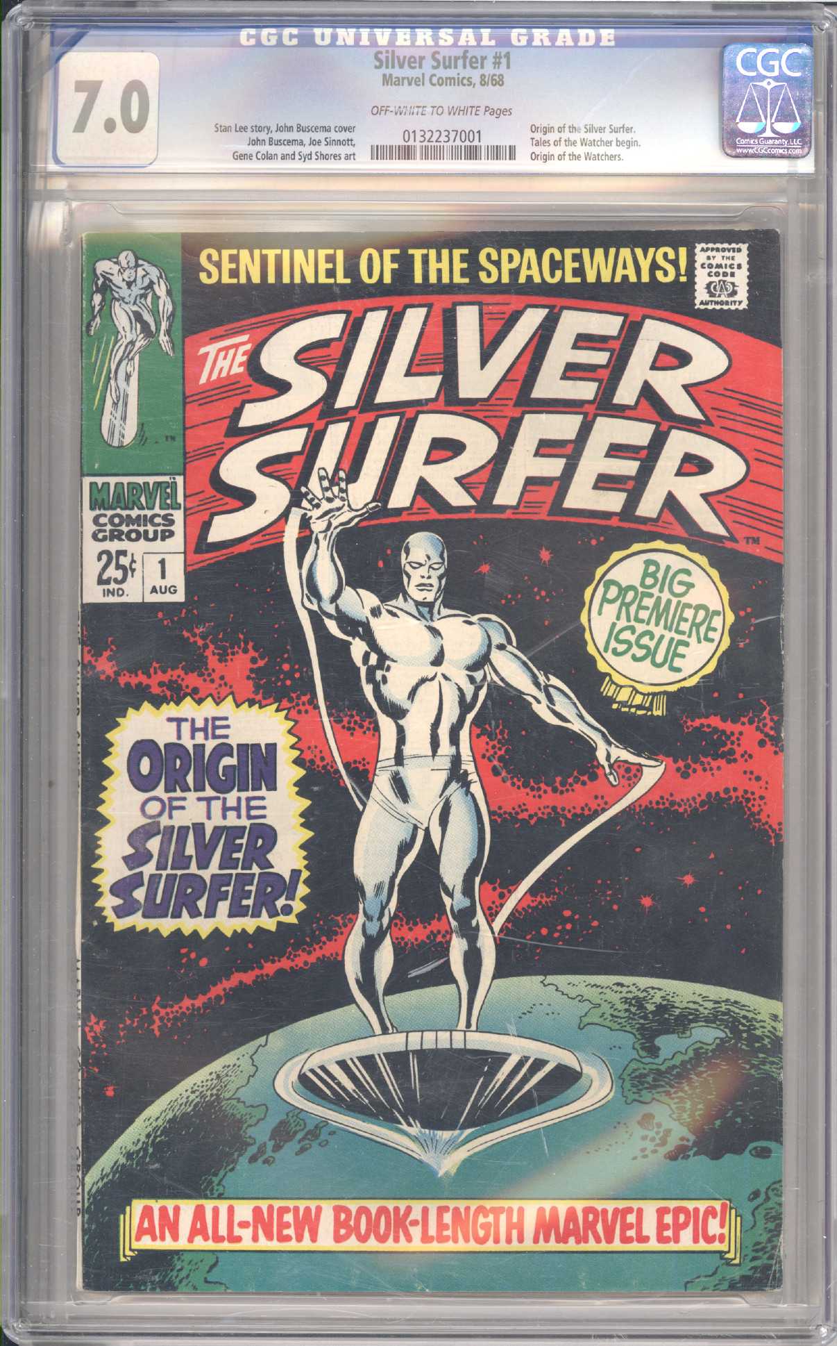 Silver Surfer  #1 front
