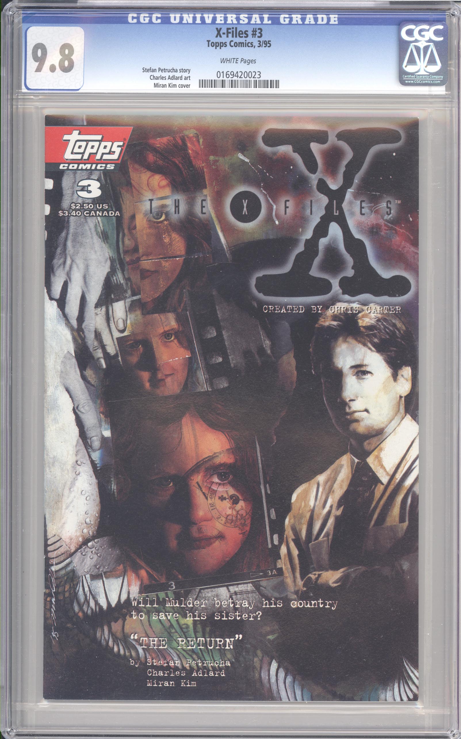 X-Files #3 front