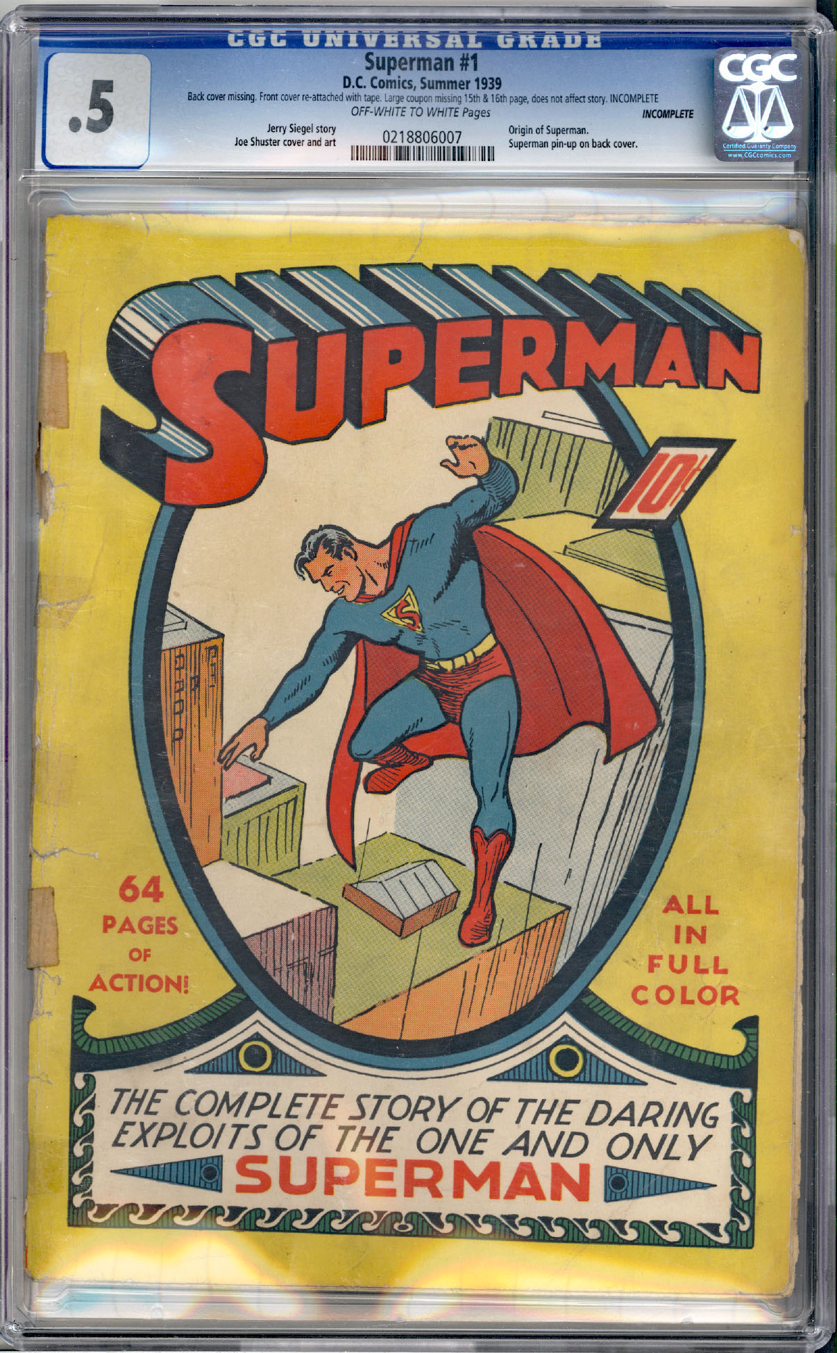 Superman #1 front