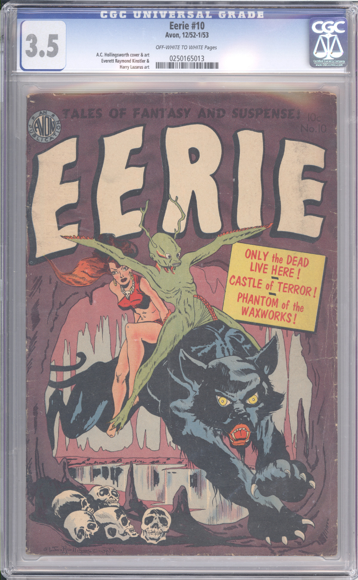 Eerie  #10 front