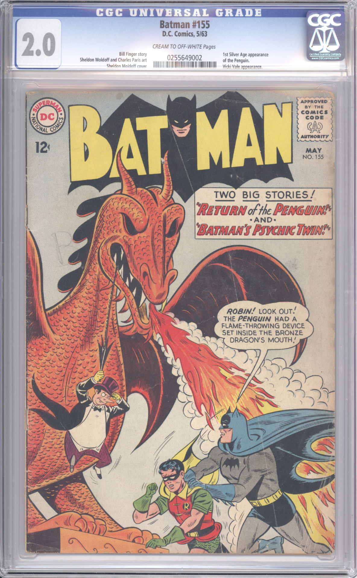 Batman #155 front