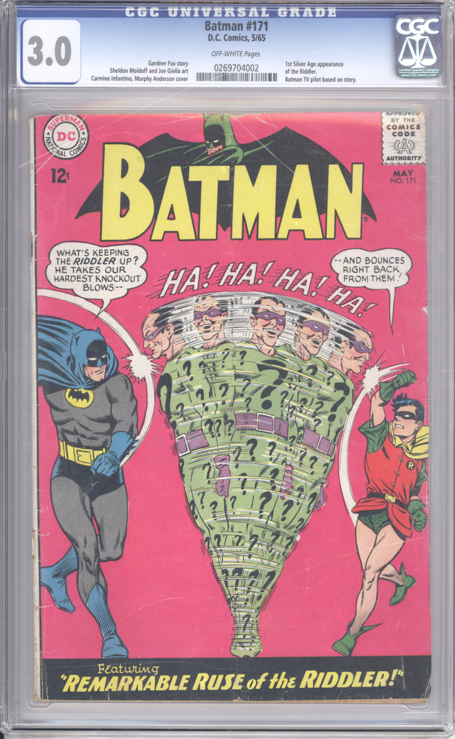 Batman #171 front
