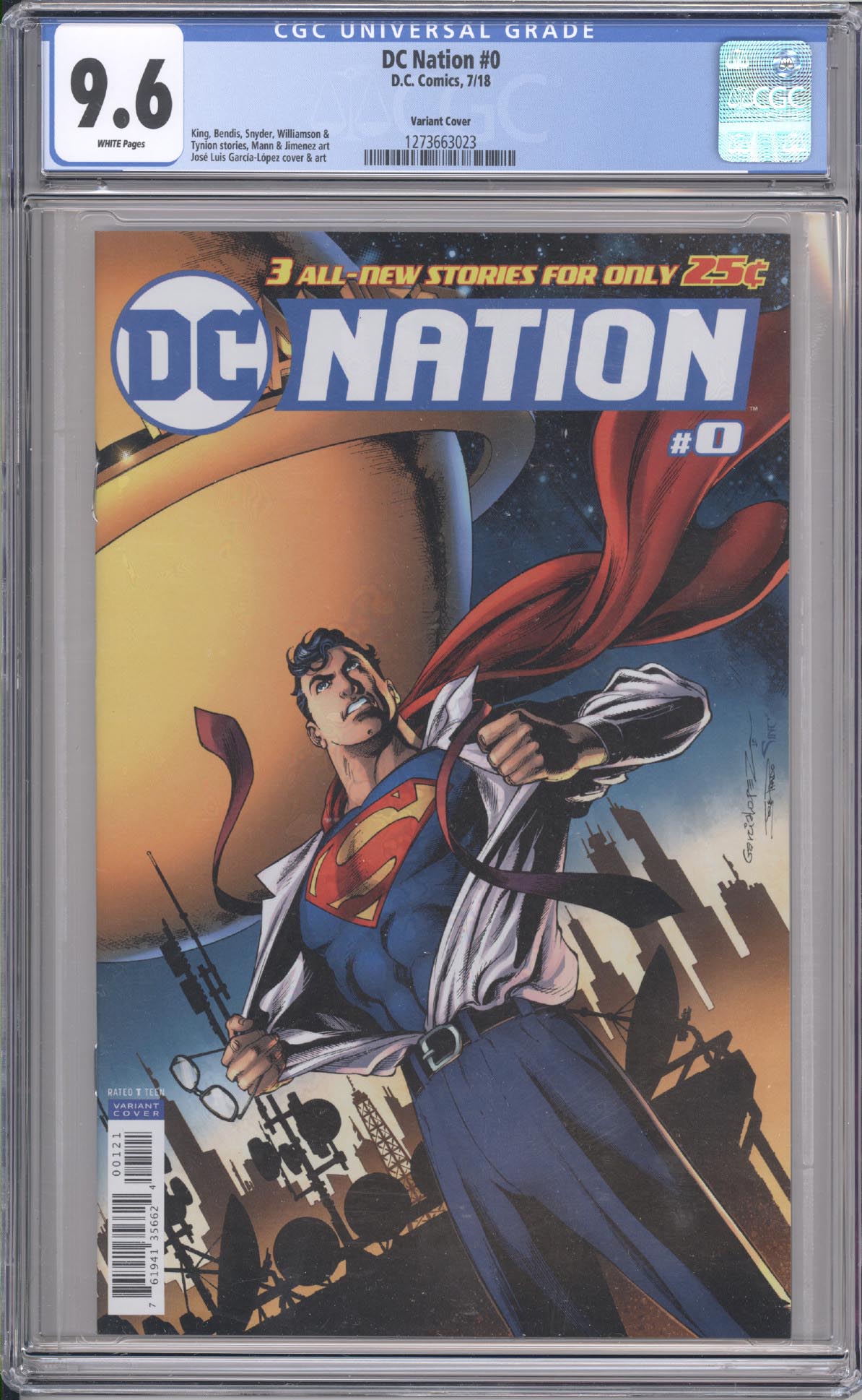 DC Nation  #0 front