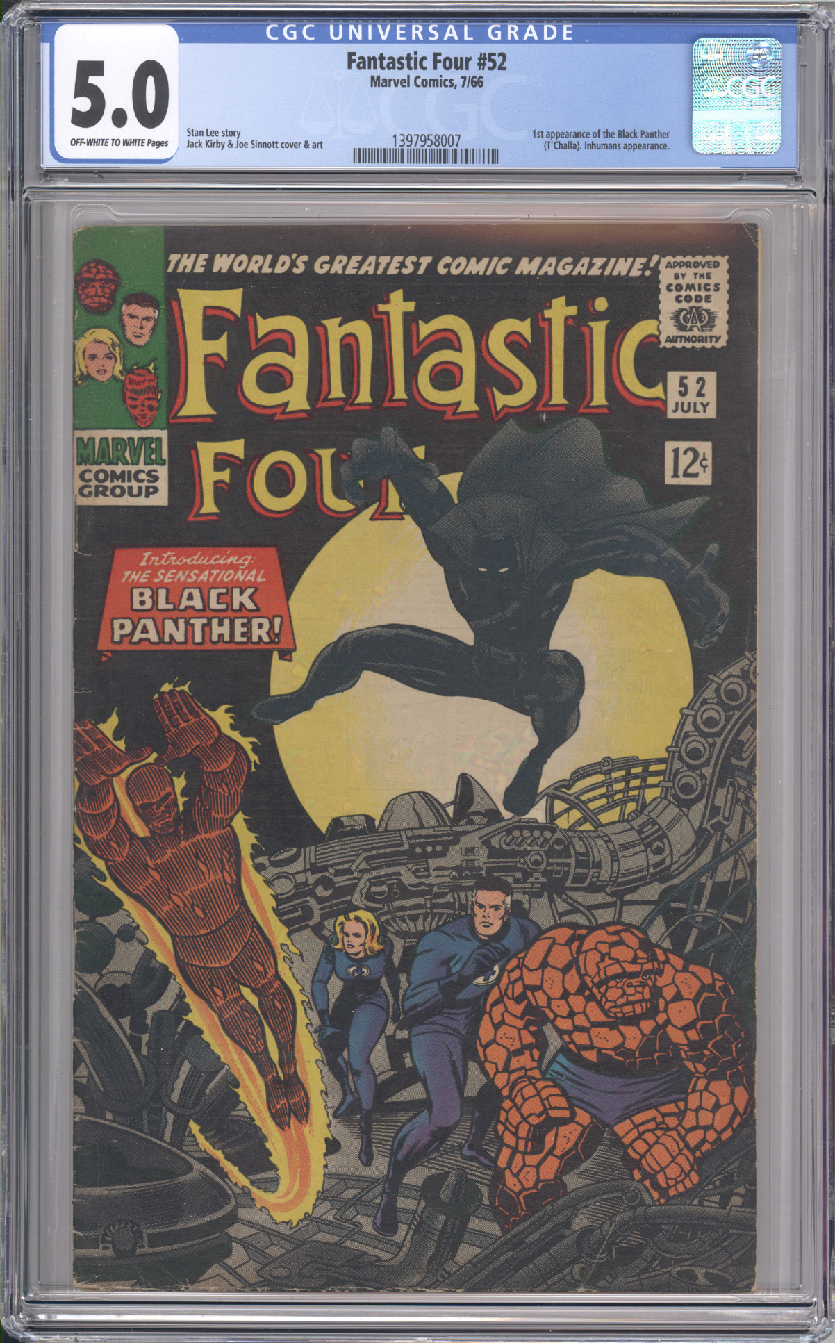 Fantastic Four  #52