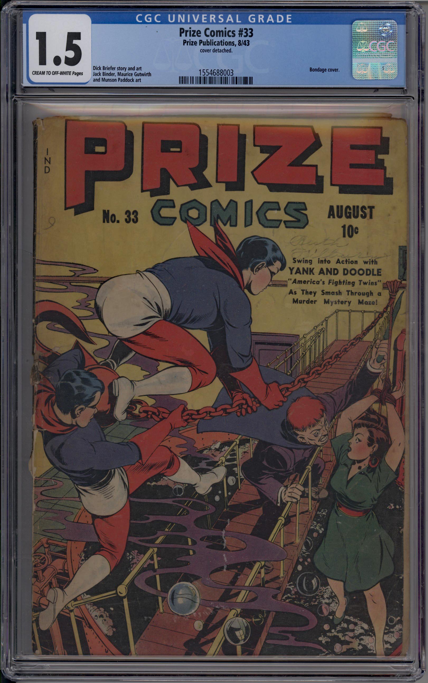 Prize Comics #33 Prize Comics #33