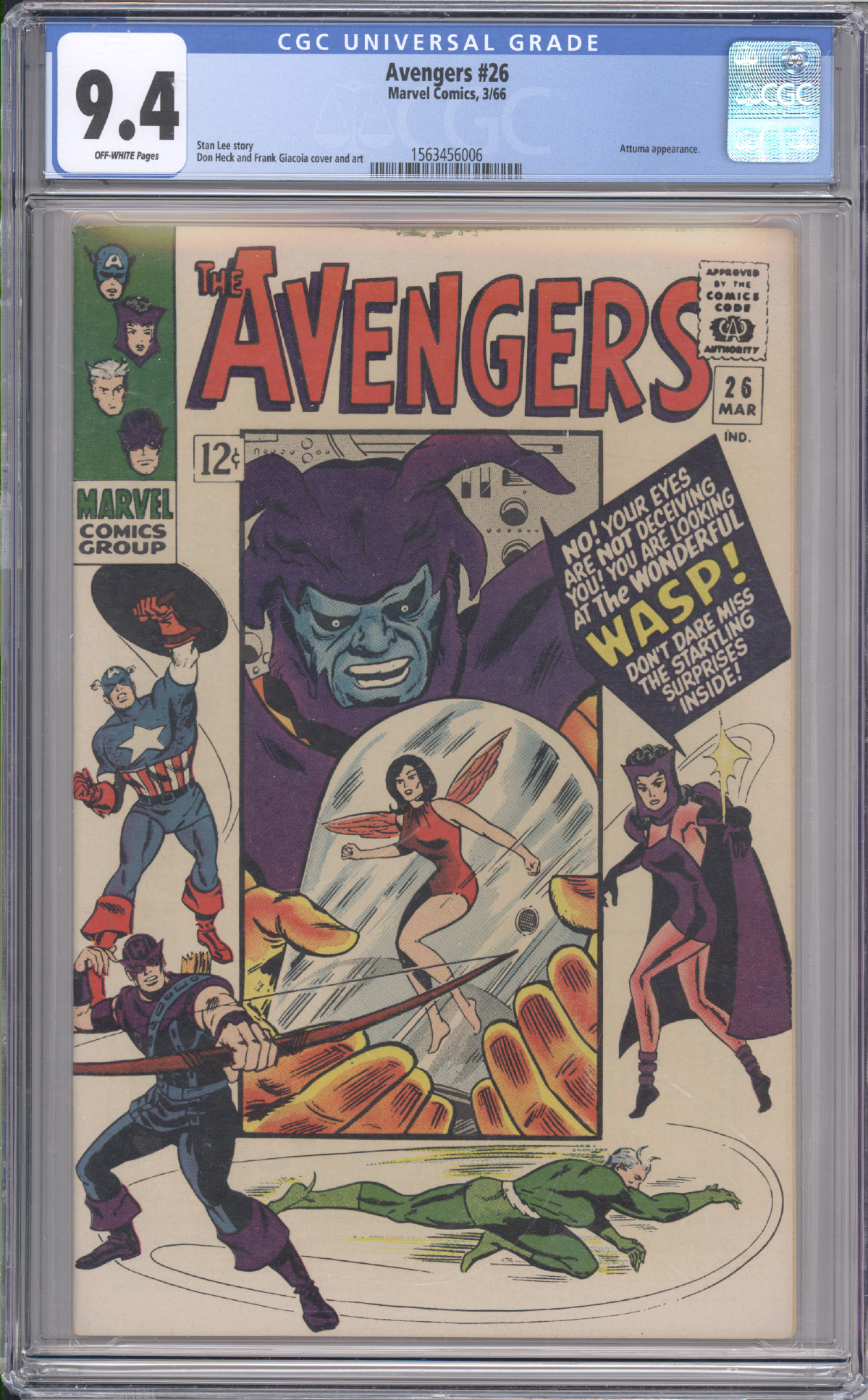 Avengers #26 front
