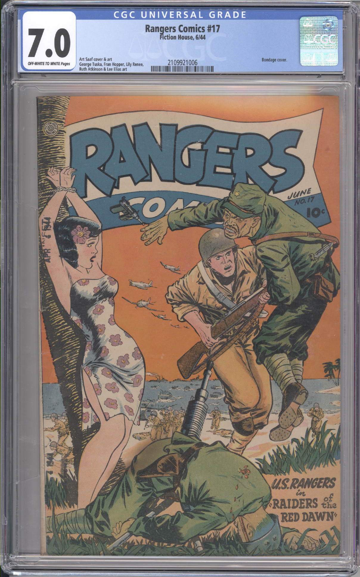 Rangers Comics #17 front