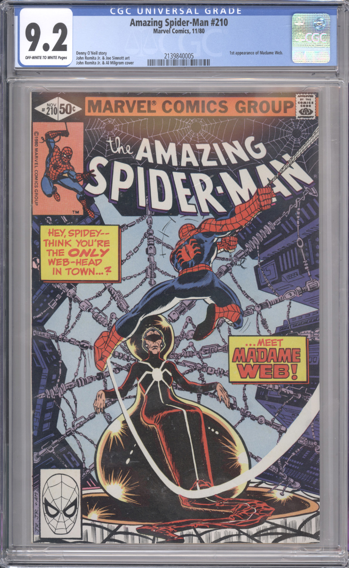 Amazing Spider-Man #210 front