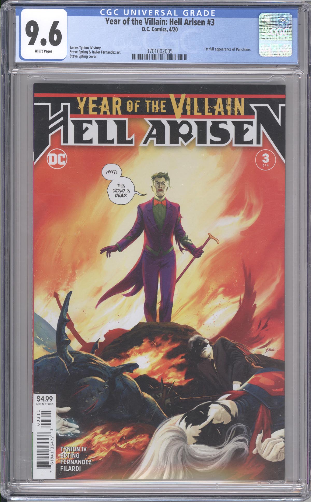 Year of the Villian: Hell Arisen  #3 front