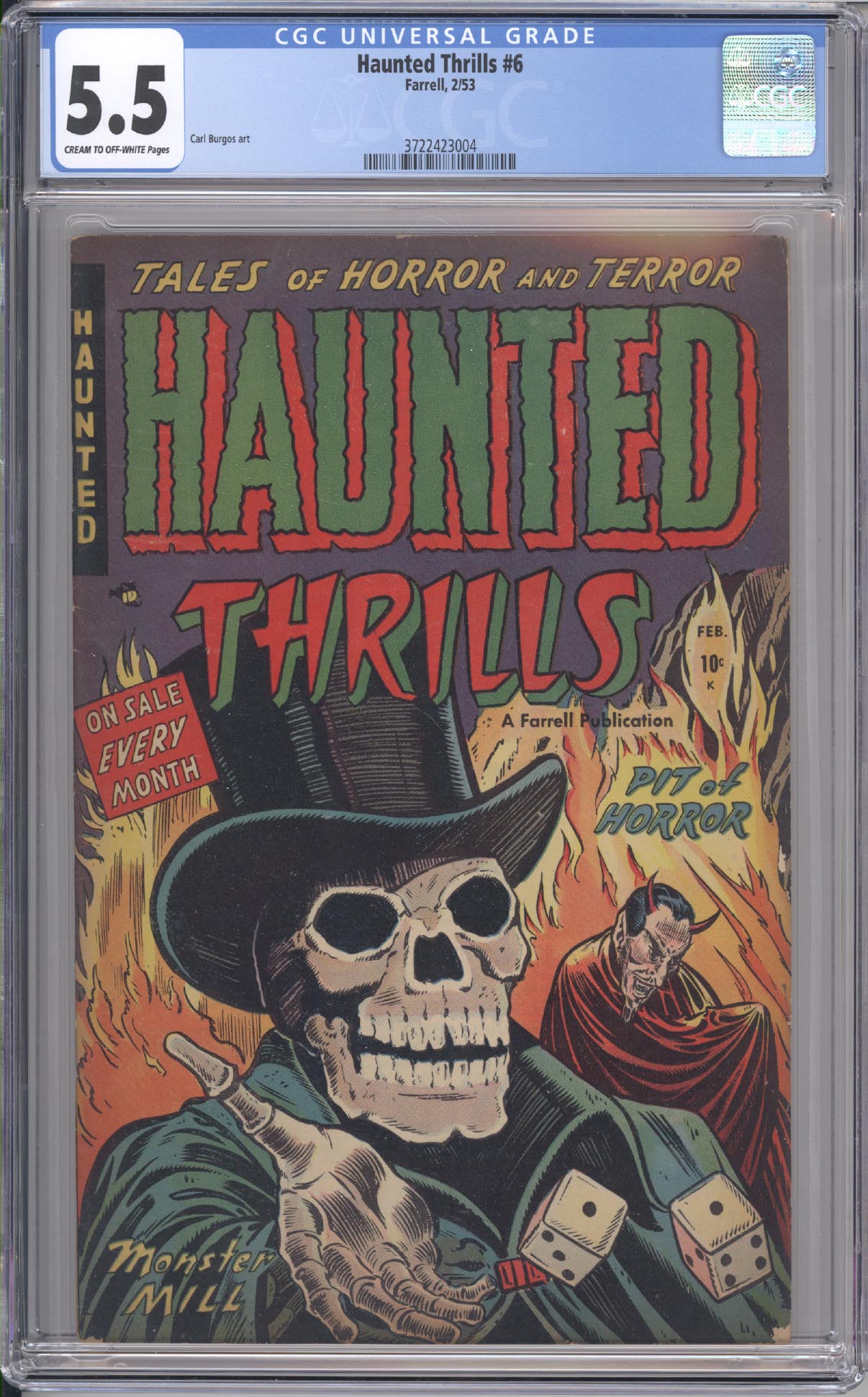 Haunted Thrills  #6 front