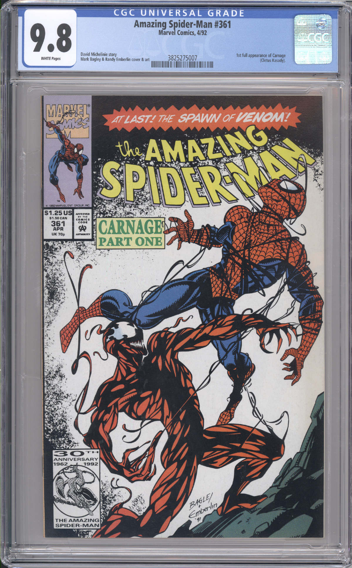 Amazing Spider-Man #361 front